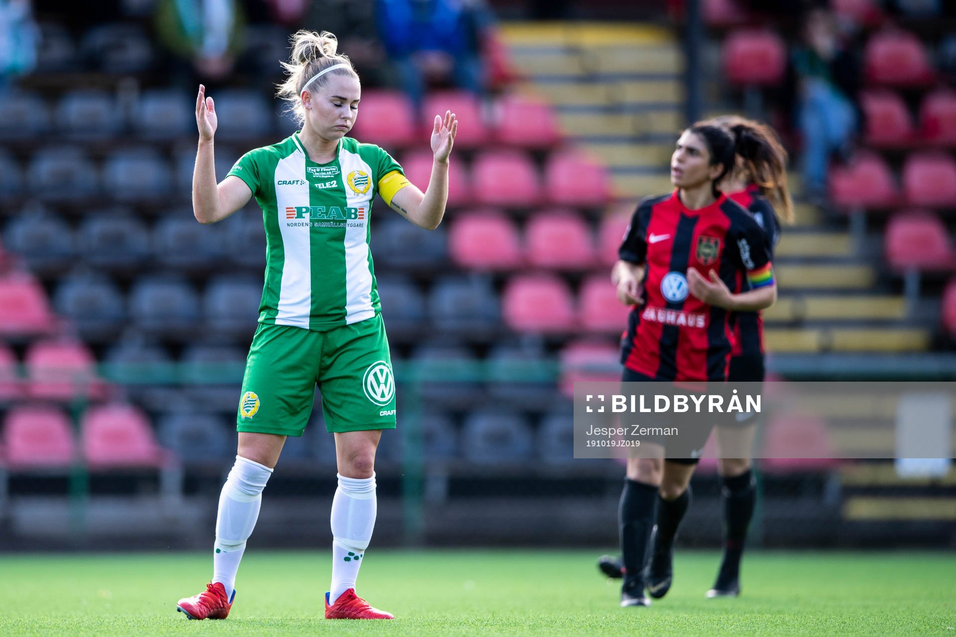Hammarbys Emma Jansson deppar