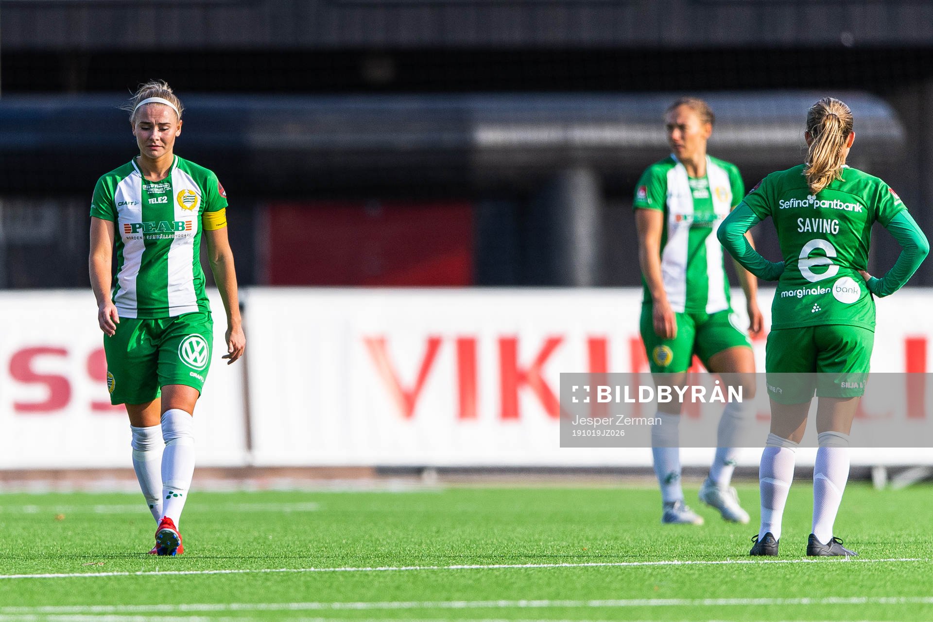 Hammarbys Emma Jansson deppar