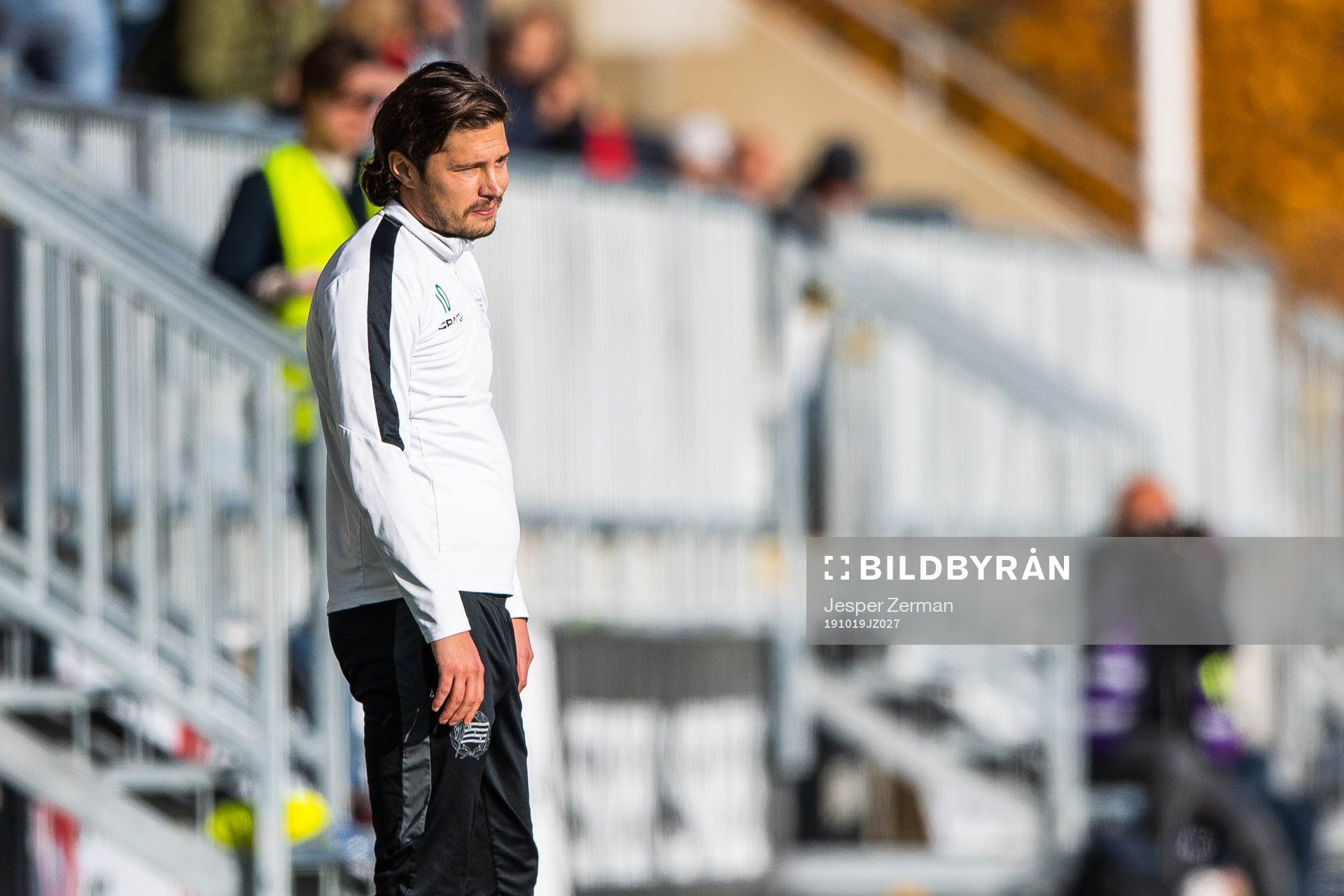 Hammarbys tränare Isak Dahlin