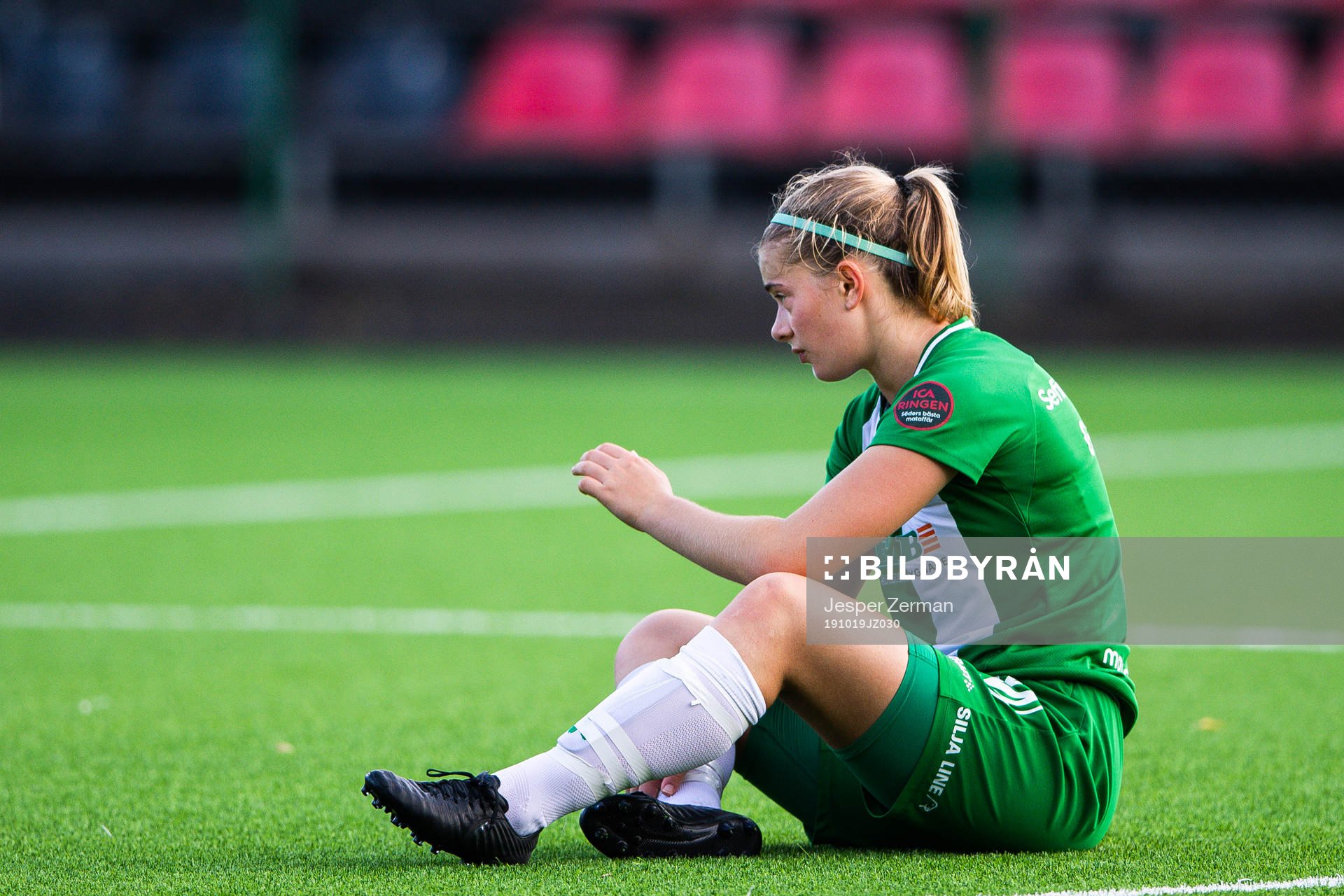 Hammarbys Filippa Graneld deppar