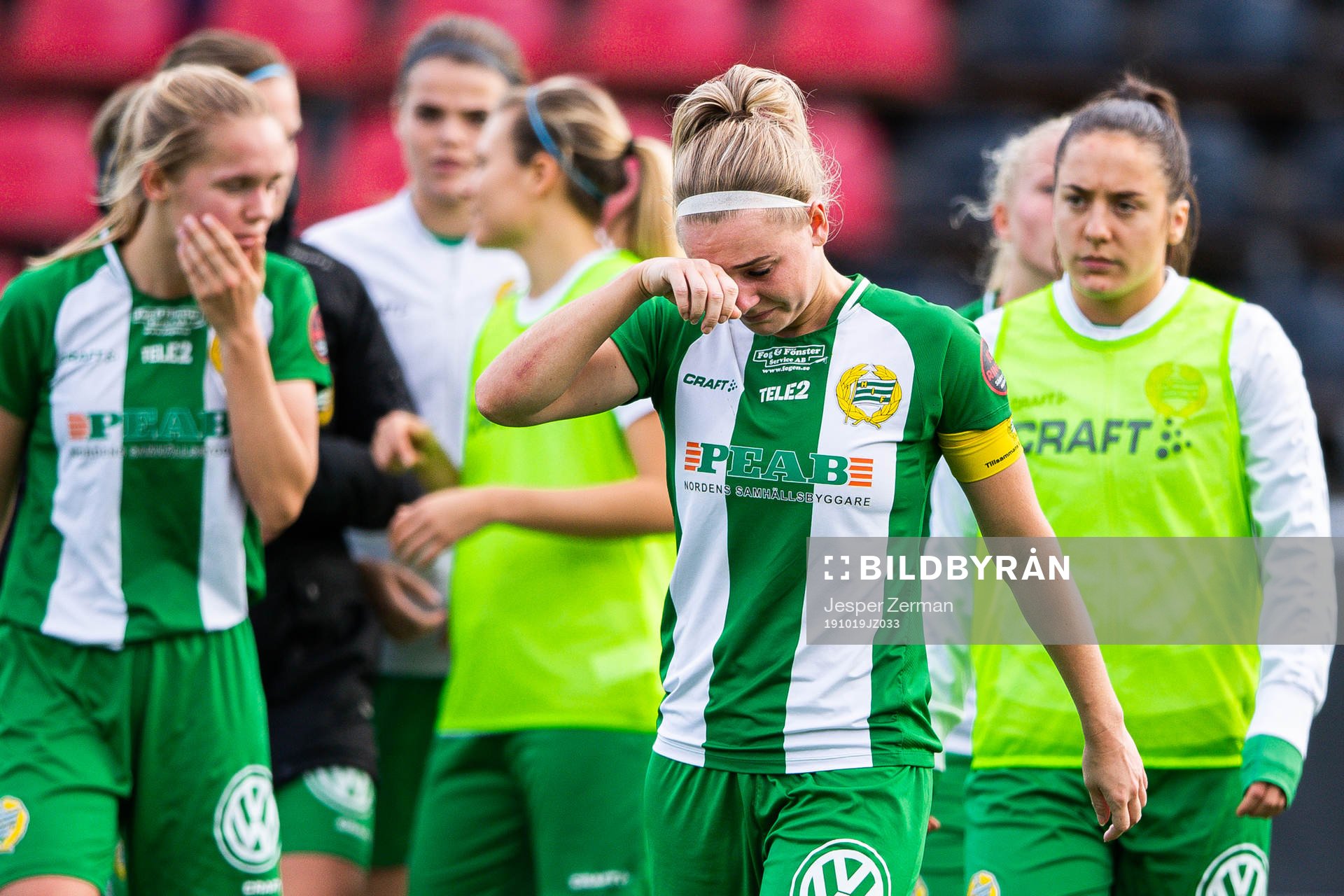 Hammarbys Emma Jansson deppar