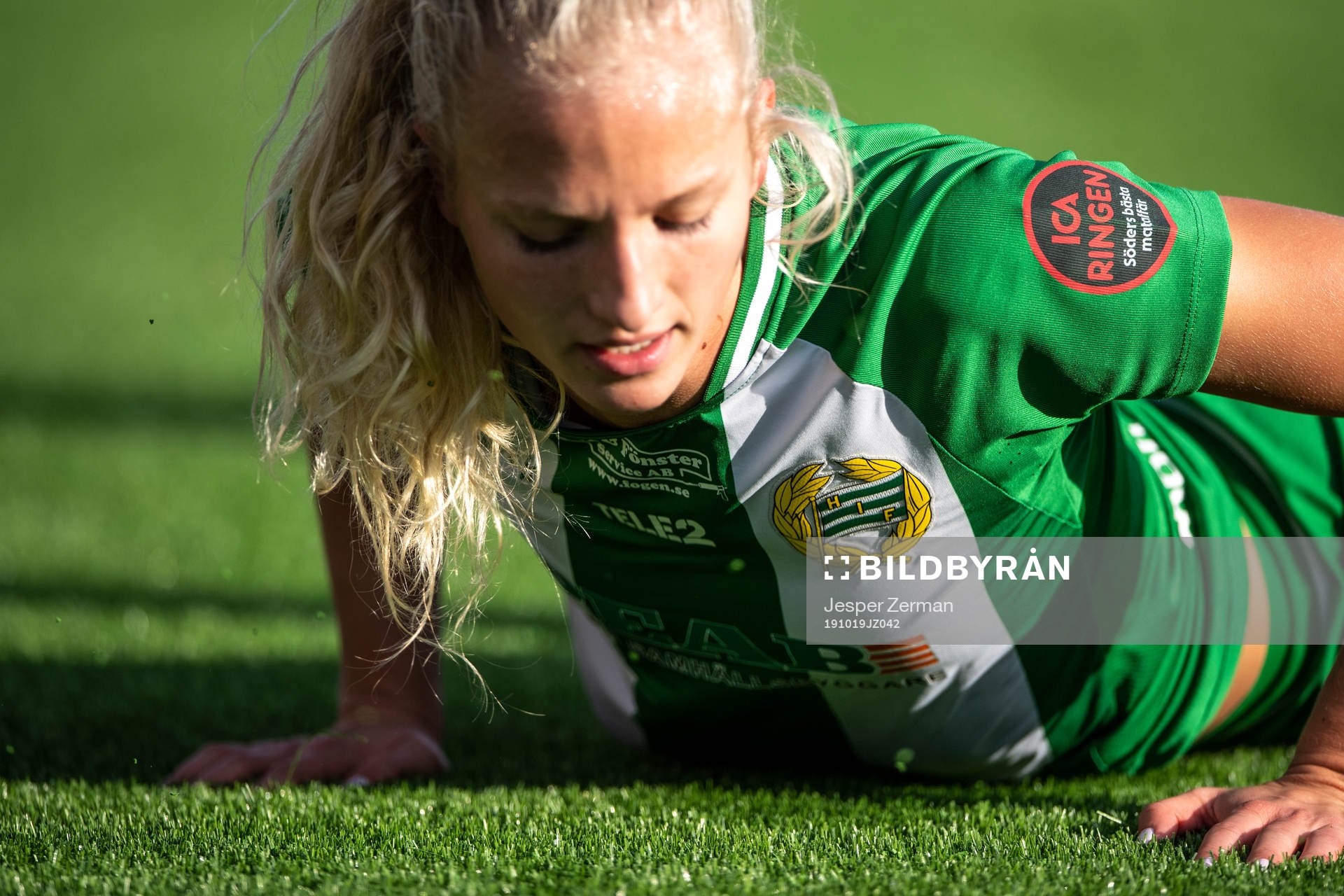Hammarbys Astrid Larsson deppar