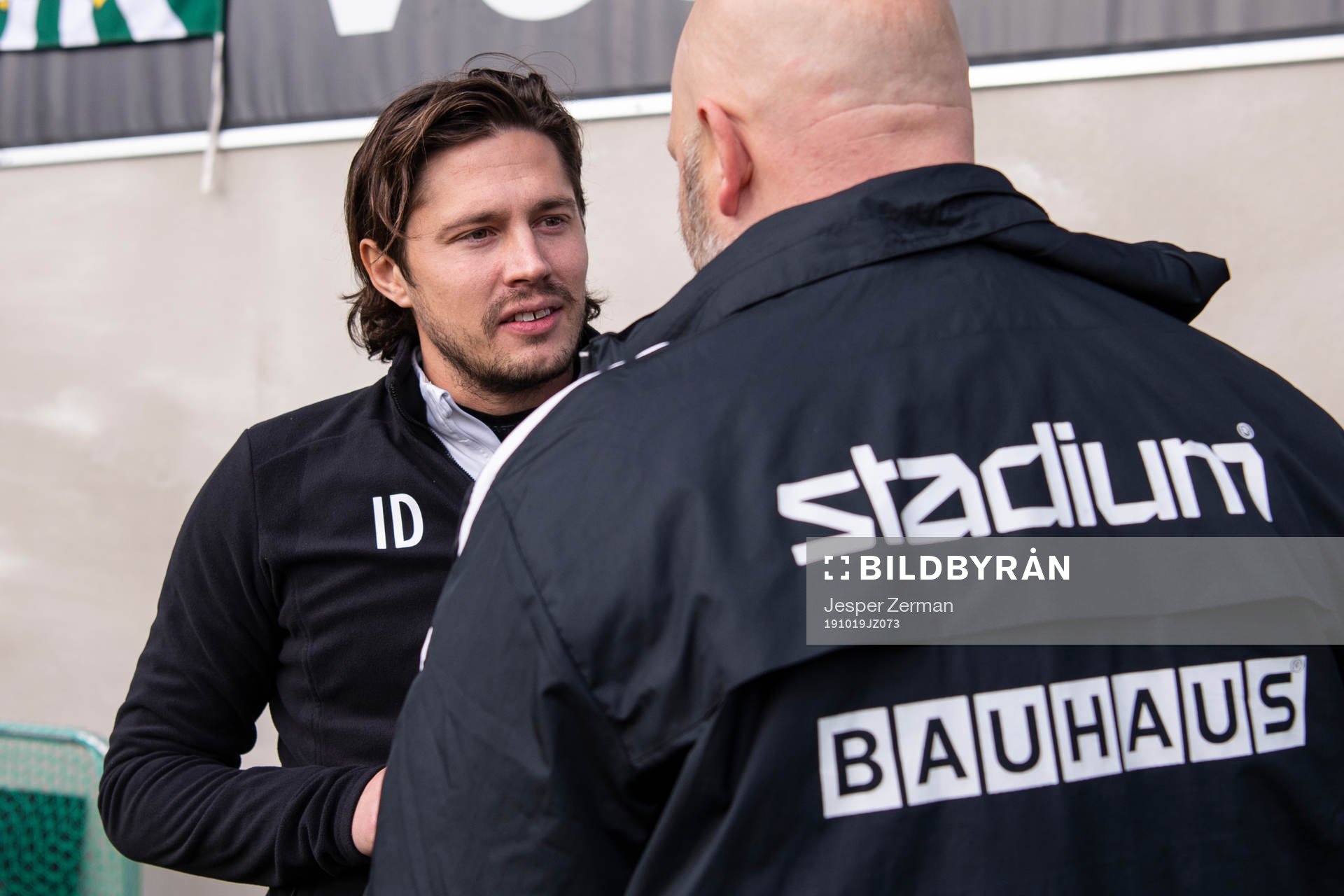 Hammarbys tränare Isak Dahlin