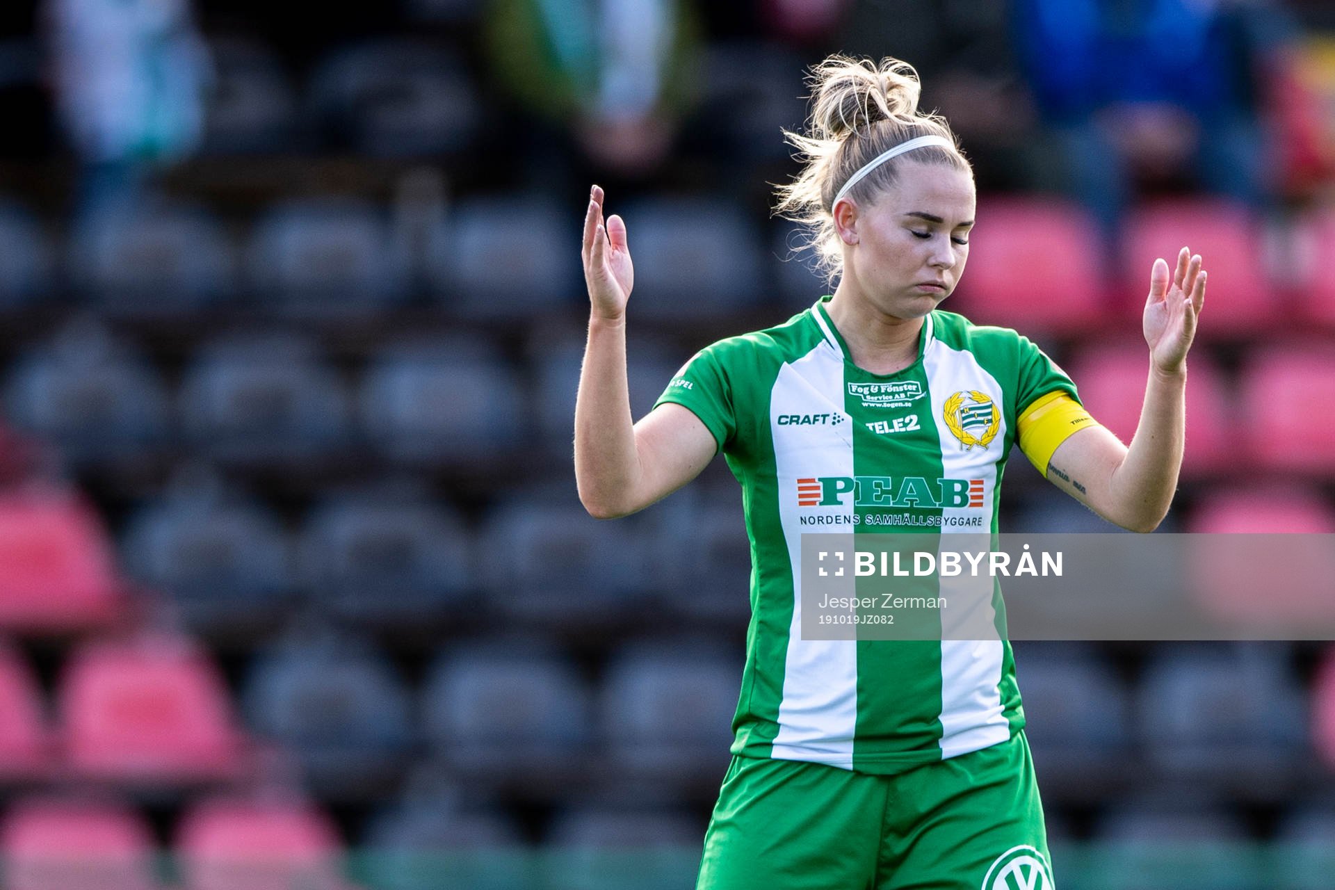 Hammarbys Emma Jansson deppar