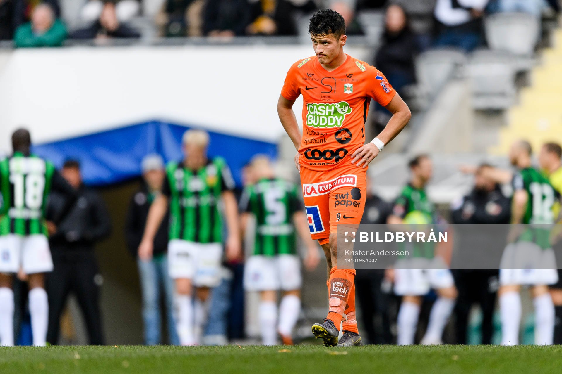 Varbergs Astrit Seljmani deppar