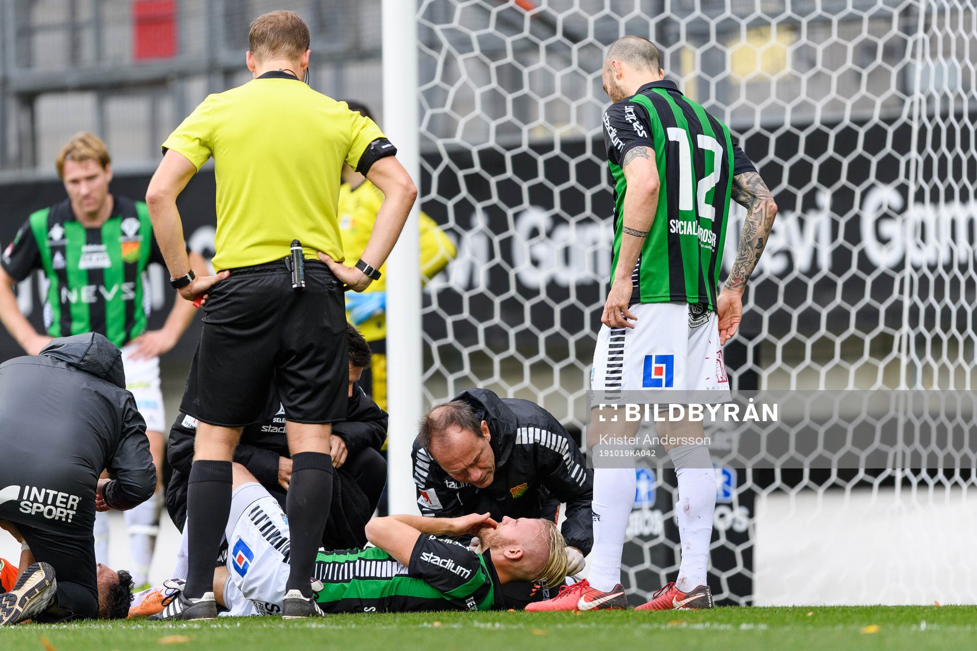 GAIS Niklas Andersen med skada