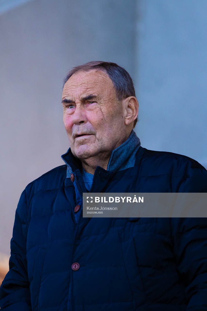 Lennart Liston Söderberg på läktaren