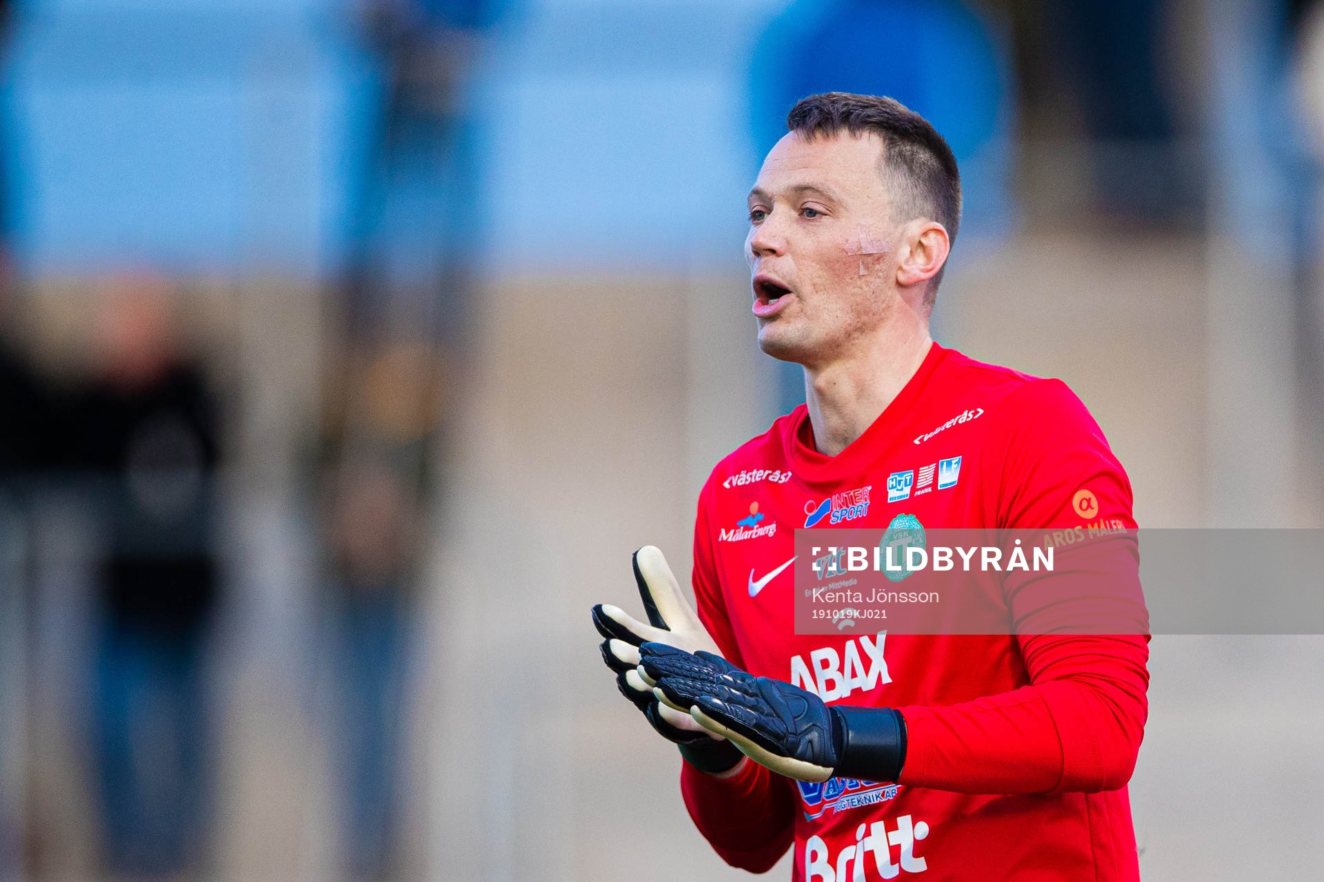 Västerås målvakt Anton Fagerström