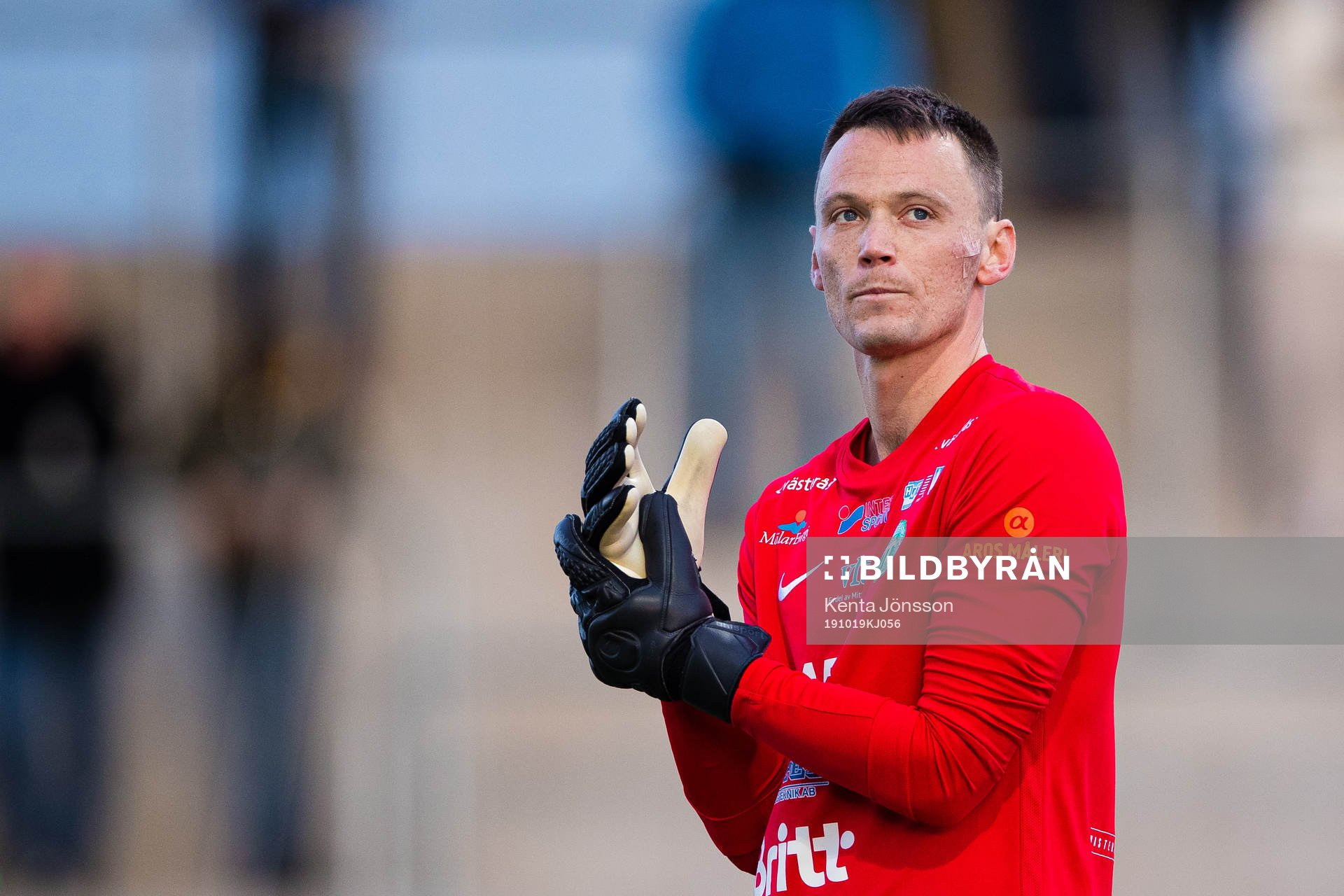 Västerås målvakt Anton Fagerström