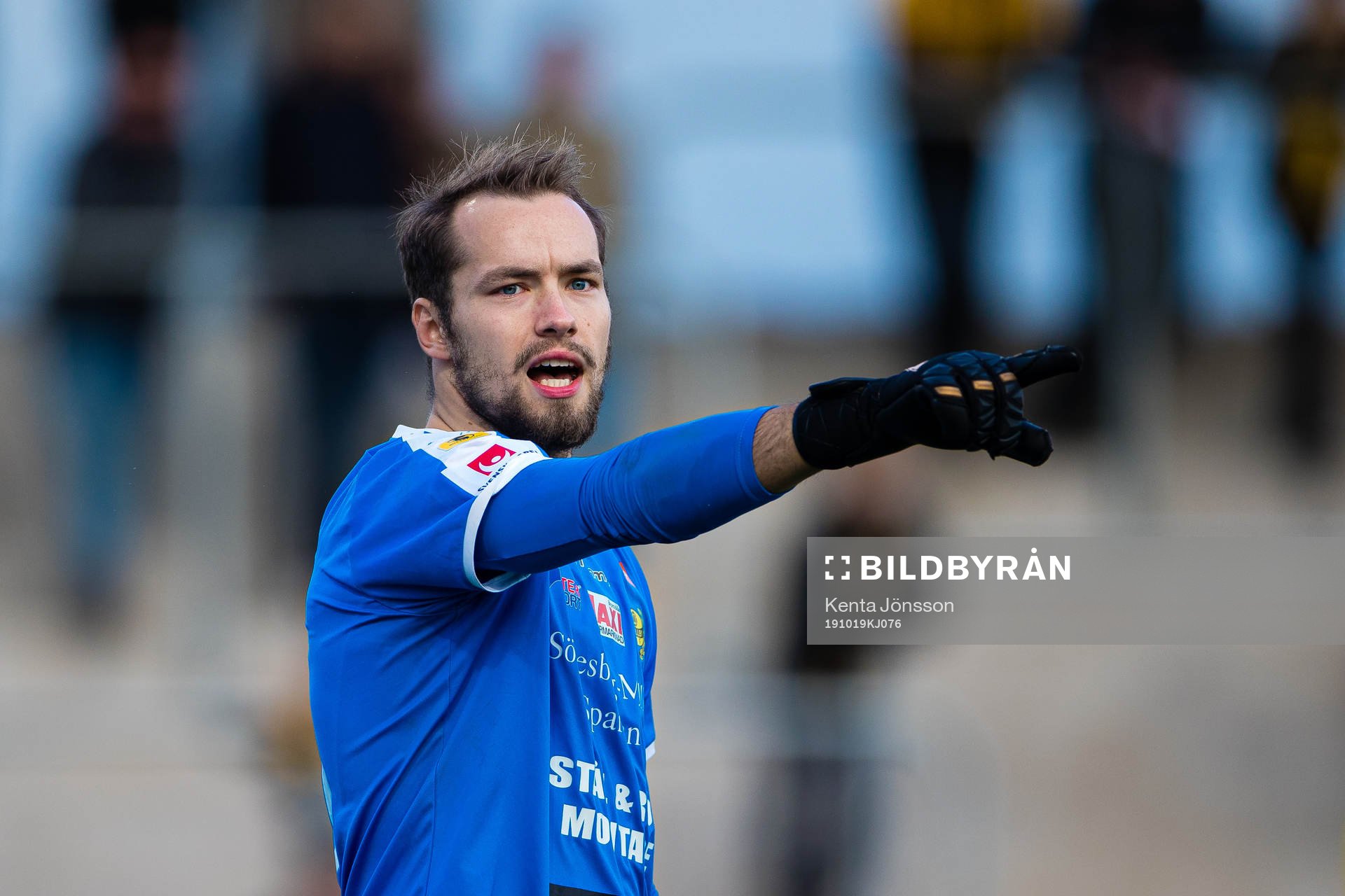 Mjällbys målvakt Carljohan Eriksson