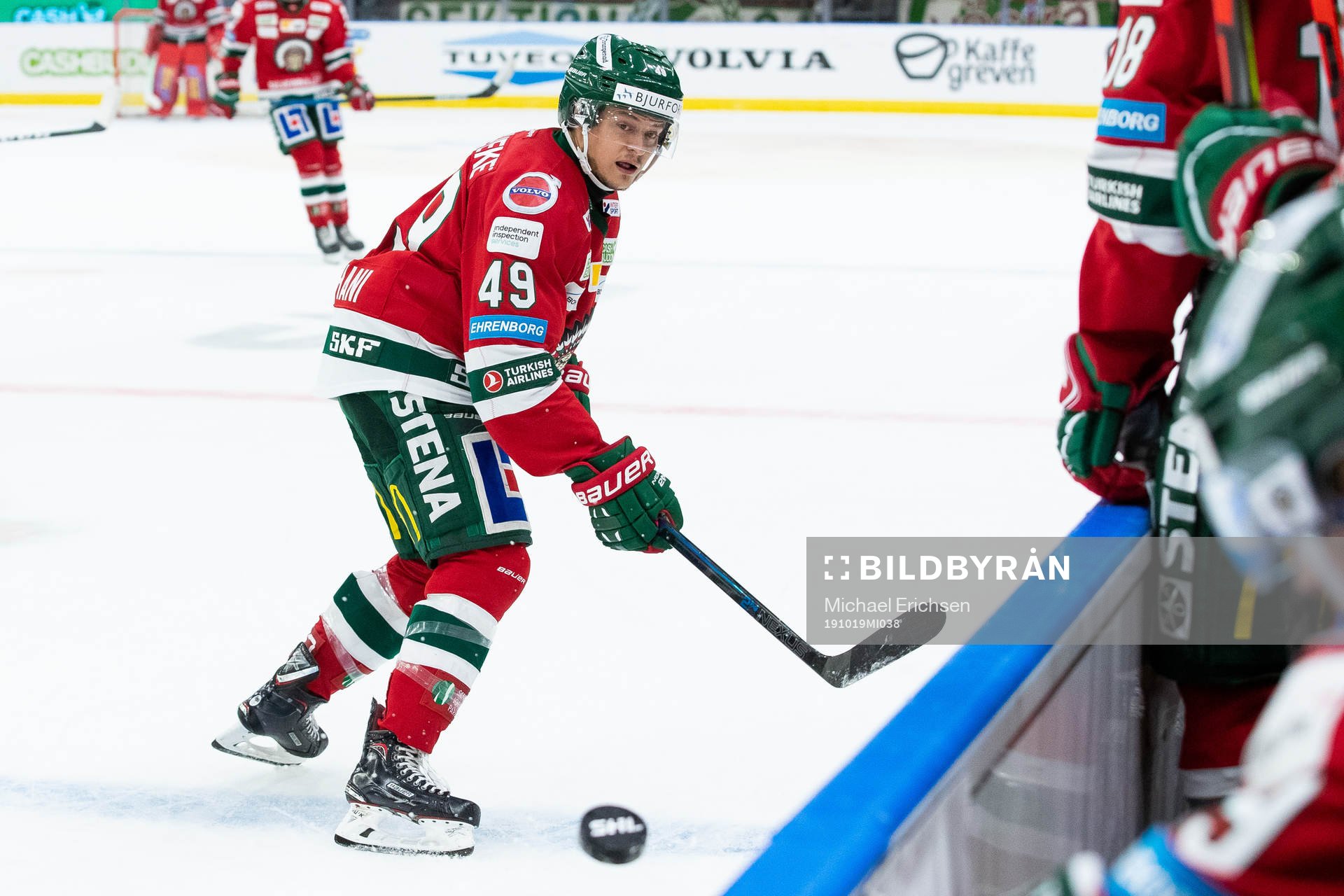 Frölundas Rhett Rakhshani