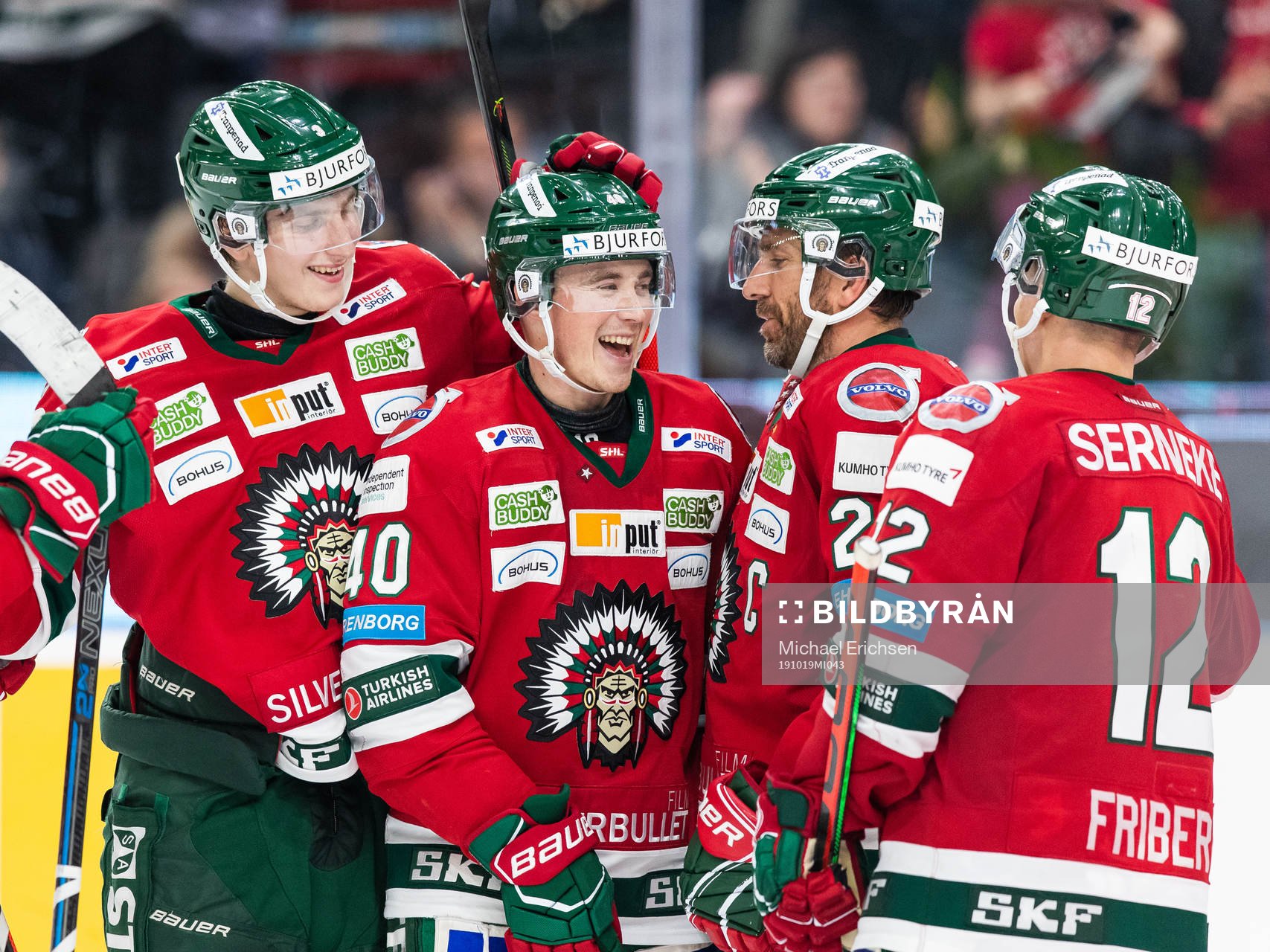 Frölundas Jacob Moverare, Joel Mustonen, Joel Lundqvist