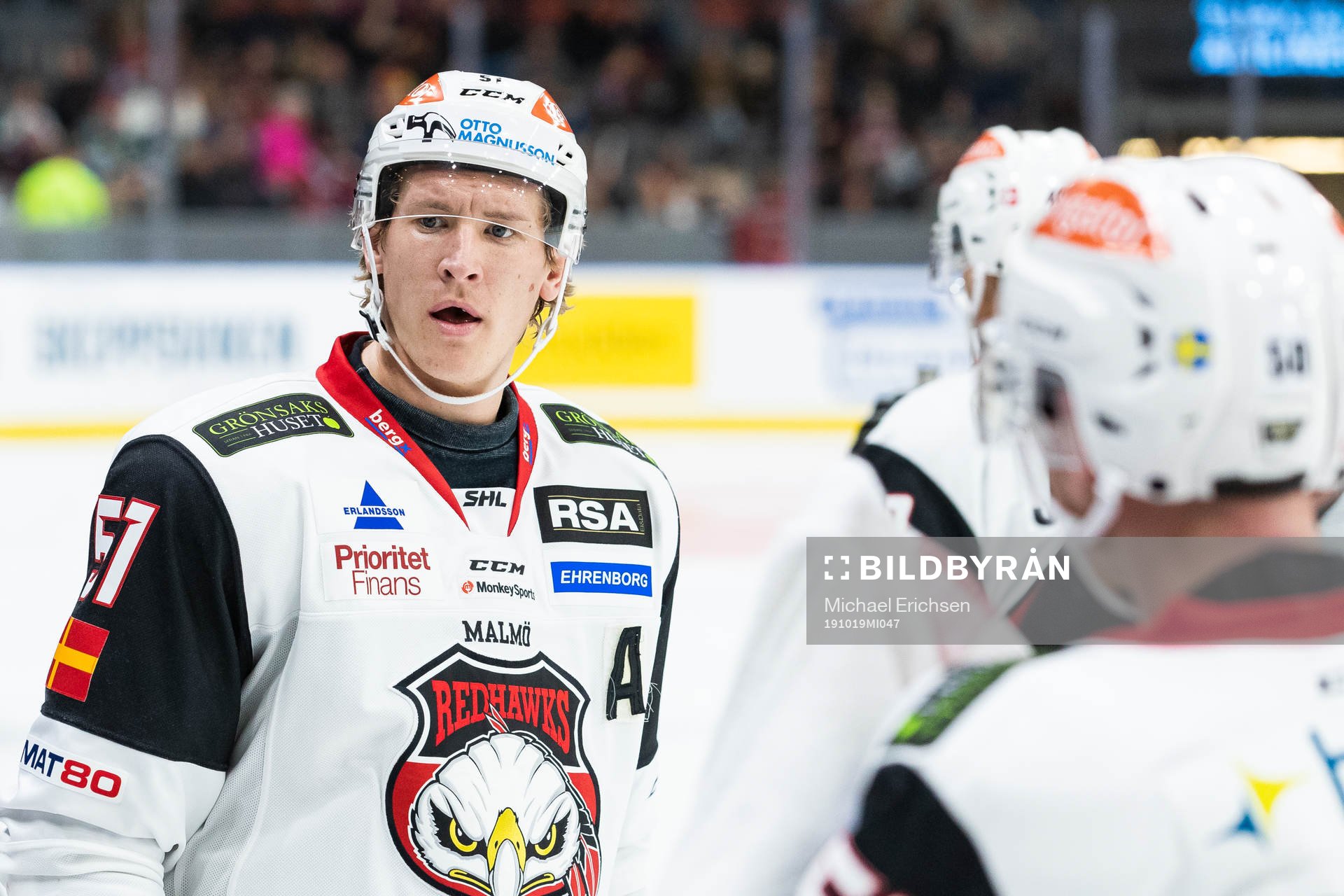Malmö Redhawks Emil Sylvegård deppar