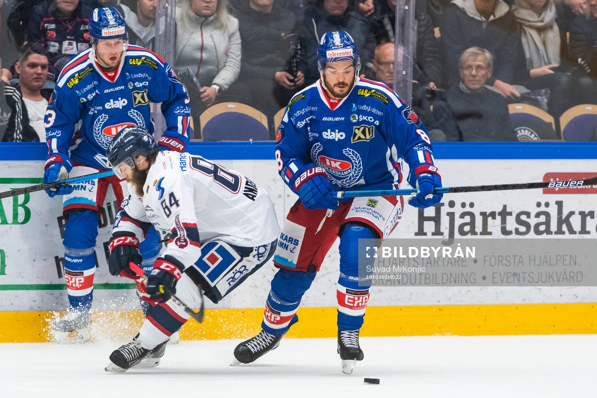 Linköpings Jimmy Andersson och Oskarshamns Simon Després