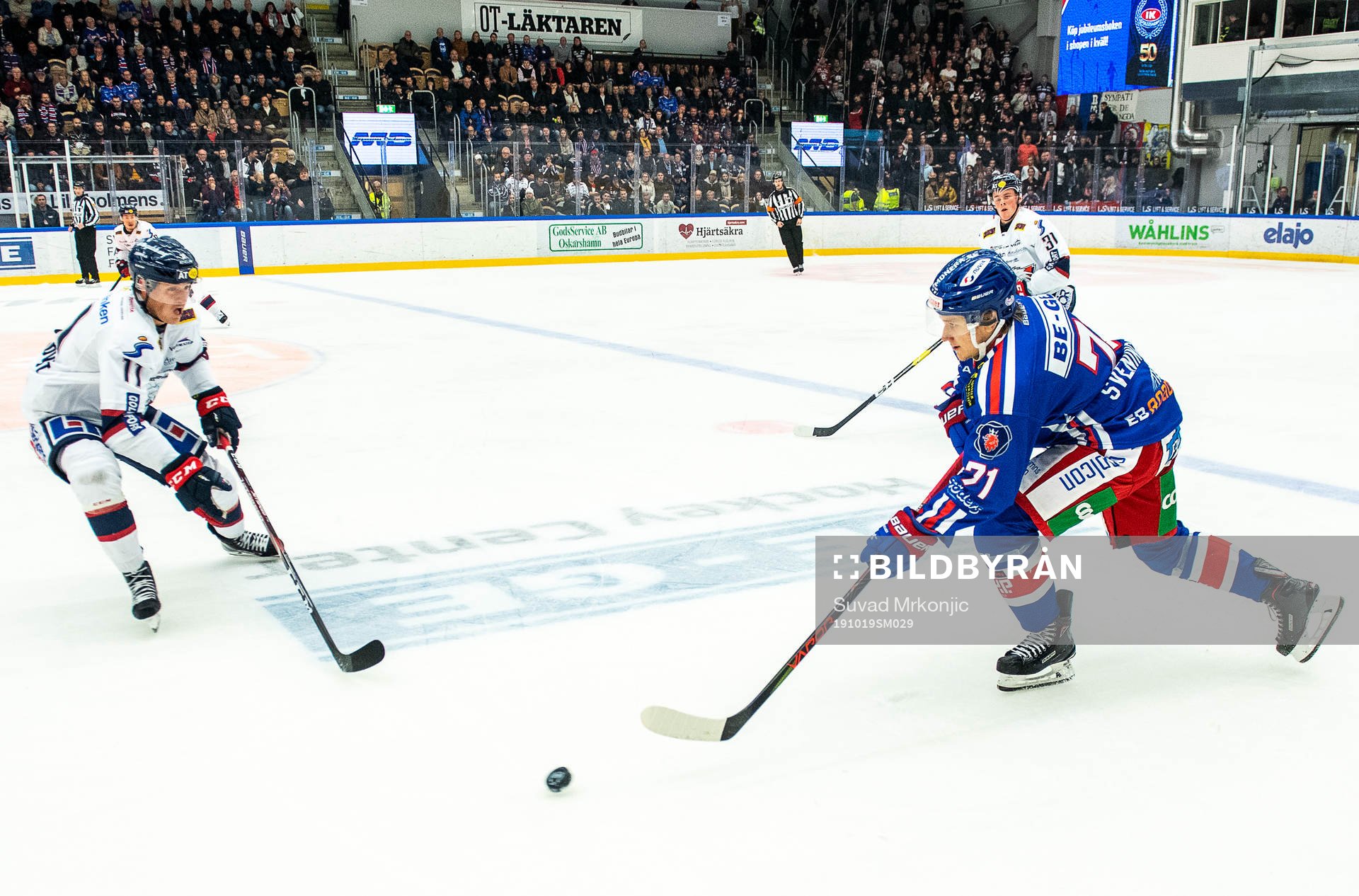 Oskarshamns Filip Sveningsson och Linköpings Henrik