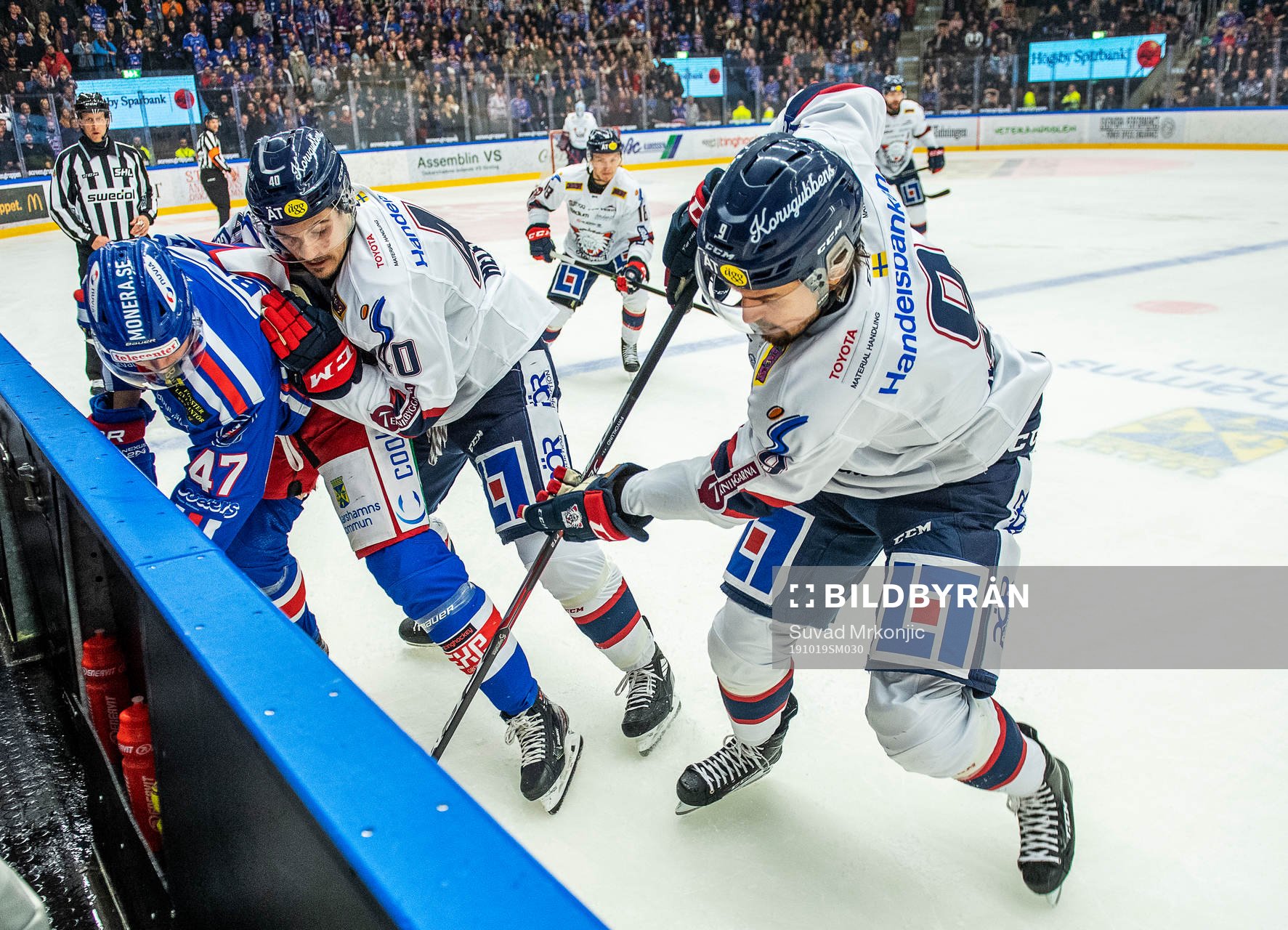 Oskarshamns Christian Lindberg och Linköpings Adam Helewka