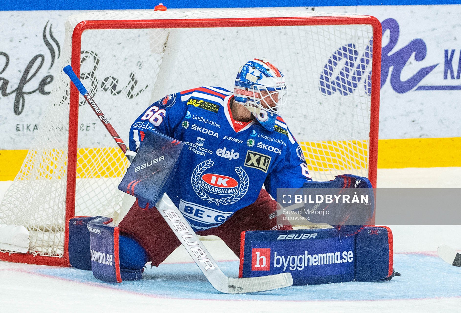 Oskarshamns målvakt Tex Williamsson