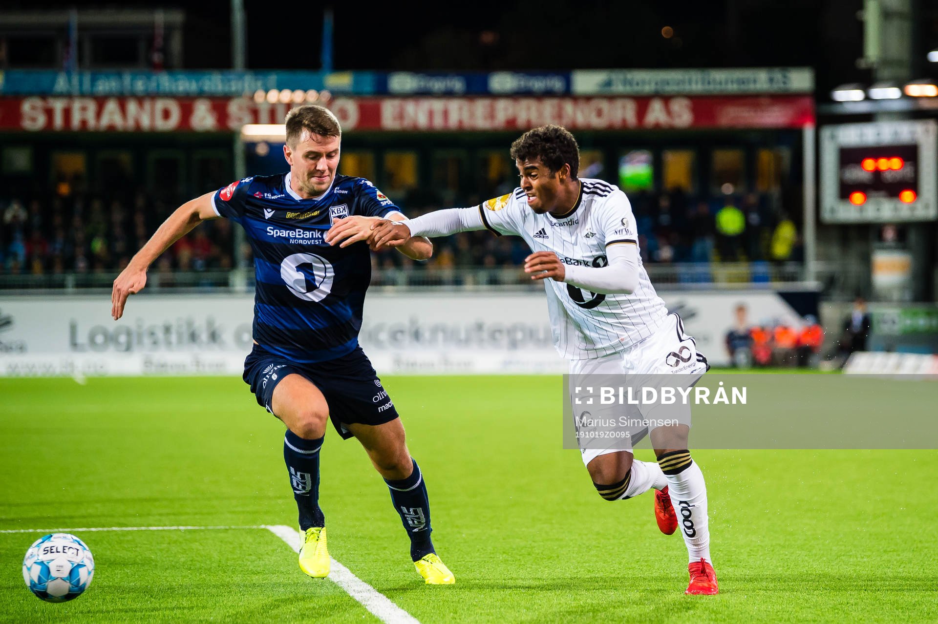 Andreas Eines Hopmark of Kristiansund and Emil Konradsen