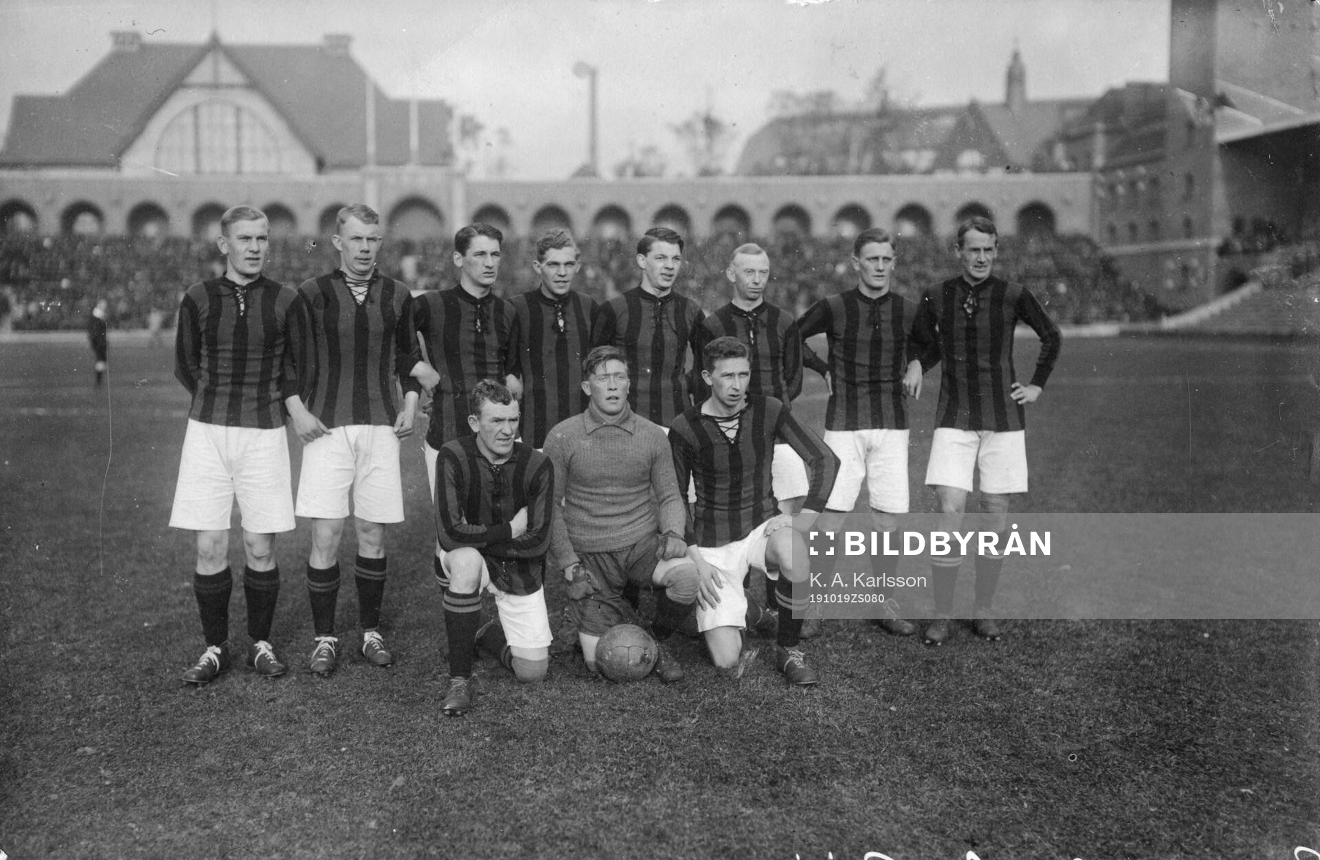 Svenska Mästerskapslaget - Gais. 19 oktober 1919