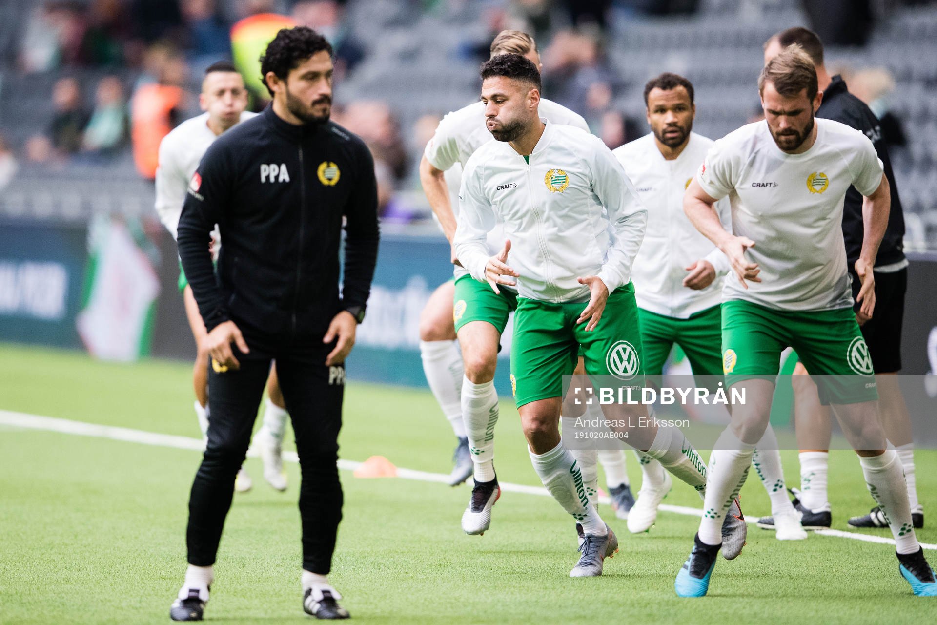 Hammarbys assisterande tränare Pablo Pinones-Arce, Imad