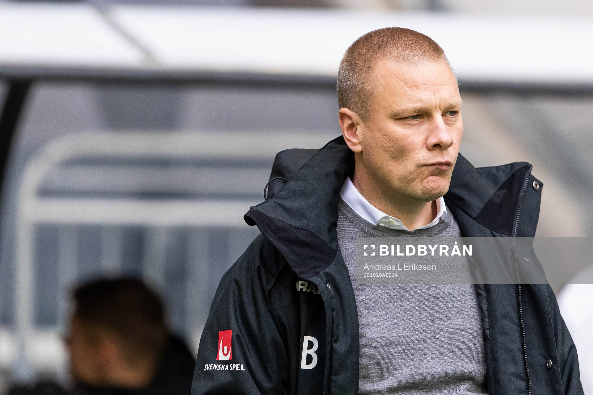 Hammarbys tränare Stefan Billborn