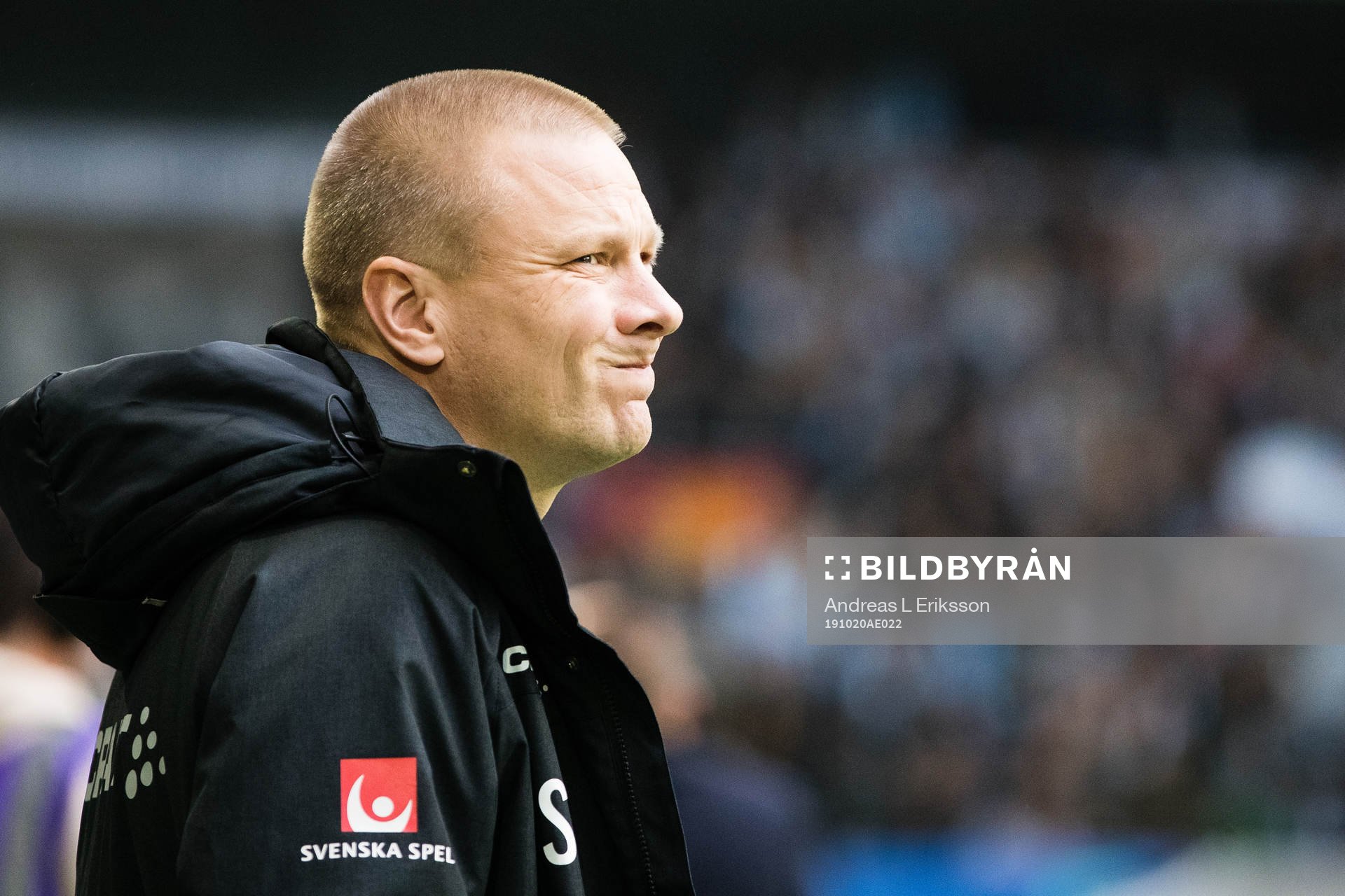 Hammarbys tränare Stefan Billborn