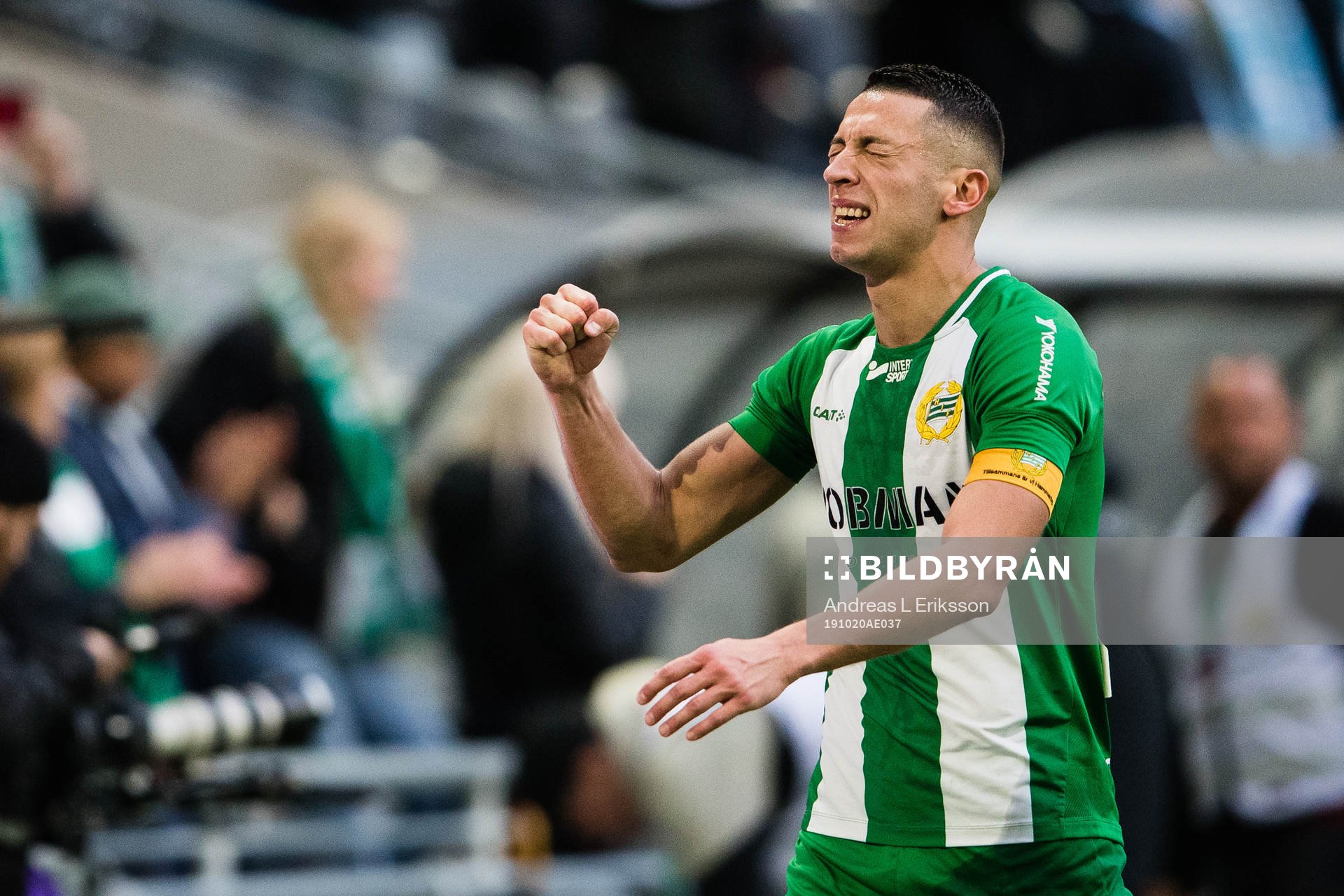 Hammarbys Nikola Djurdjic jublar