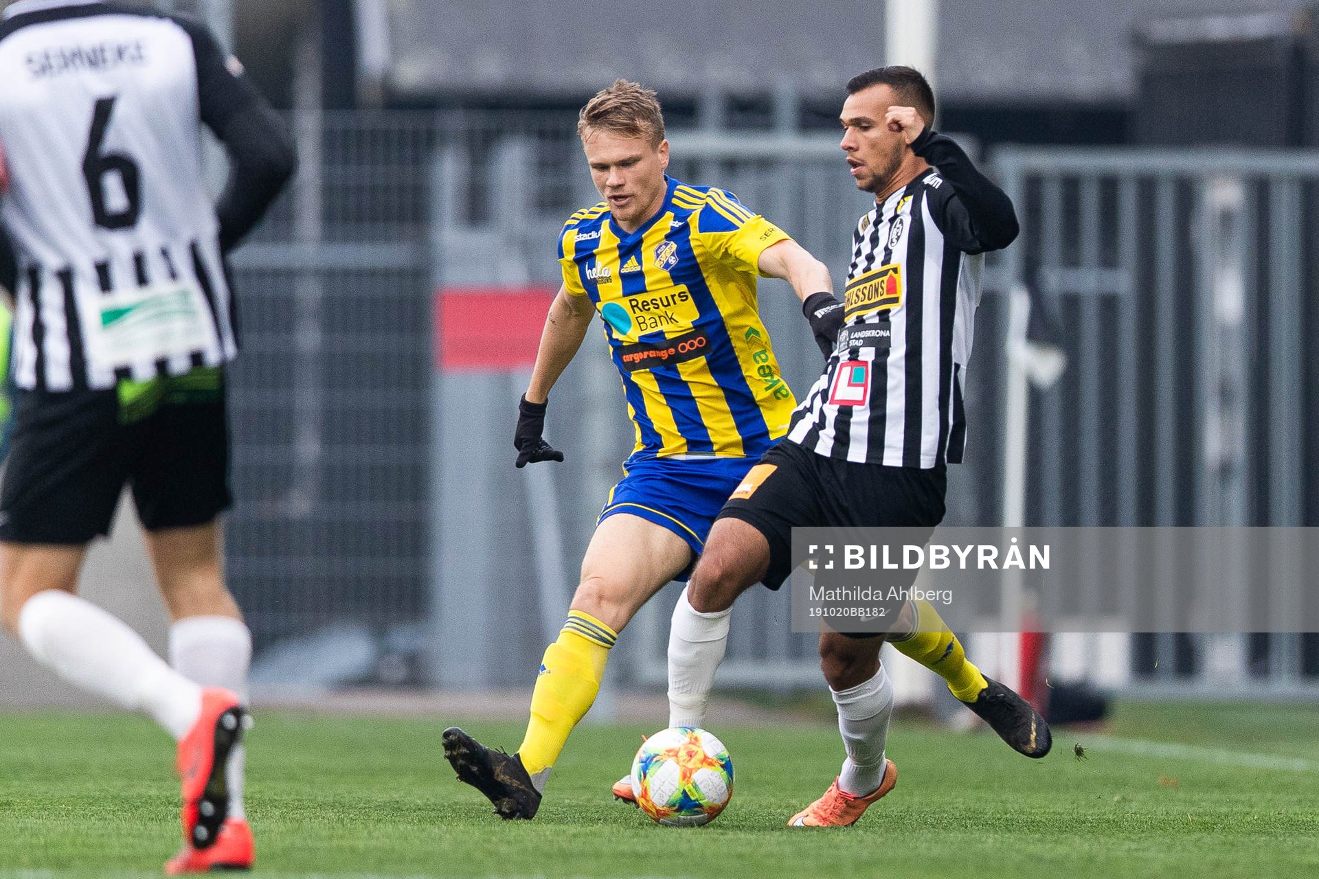 Eskilsminnes Isak Petersson och Landskronas Sumar Almadjed