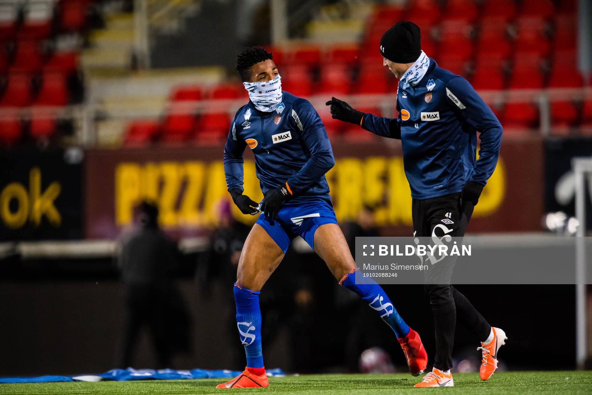 Erikson Spinola Lima and Markus Seehusen Karlsbakk of