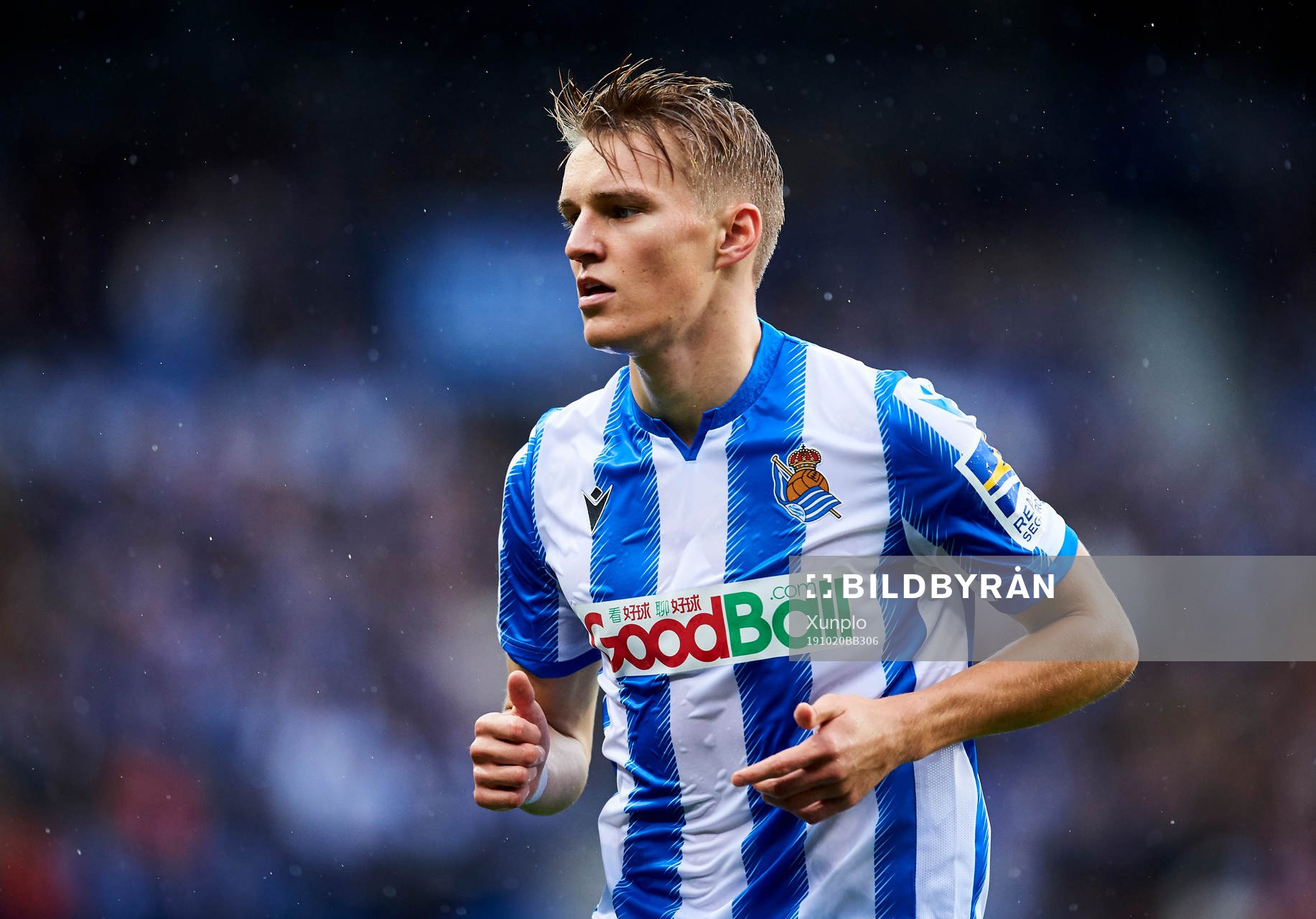Martin Odegaard of of Real Sociedad