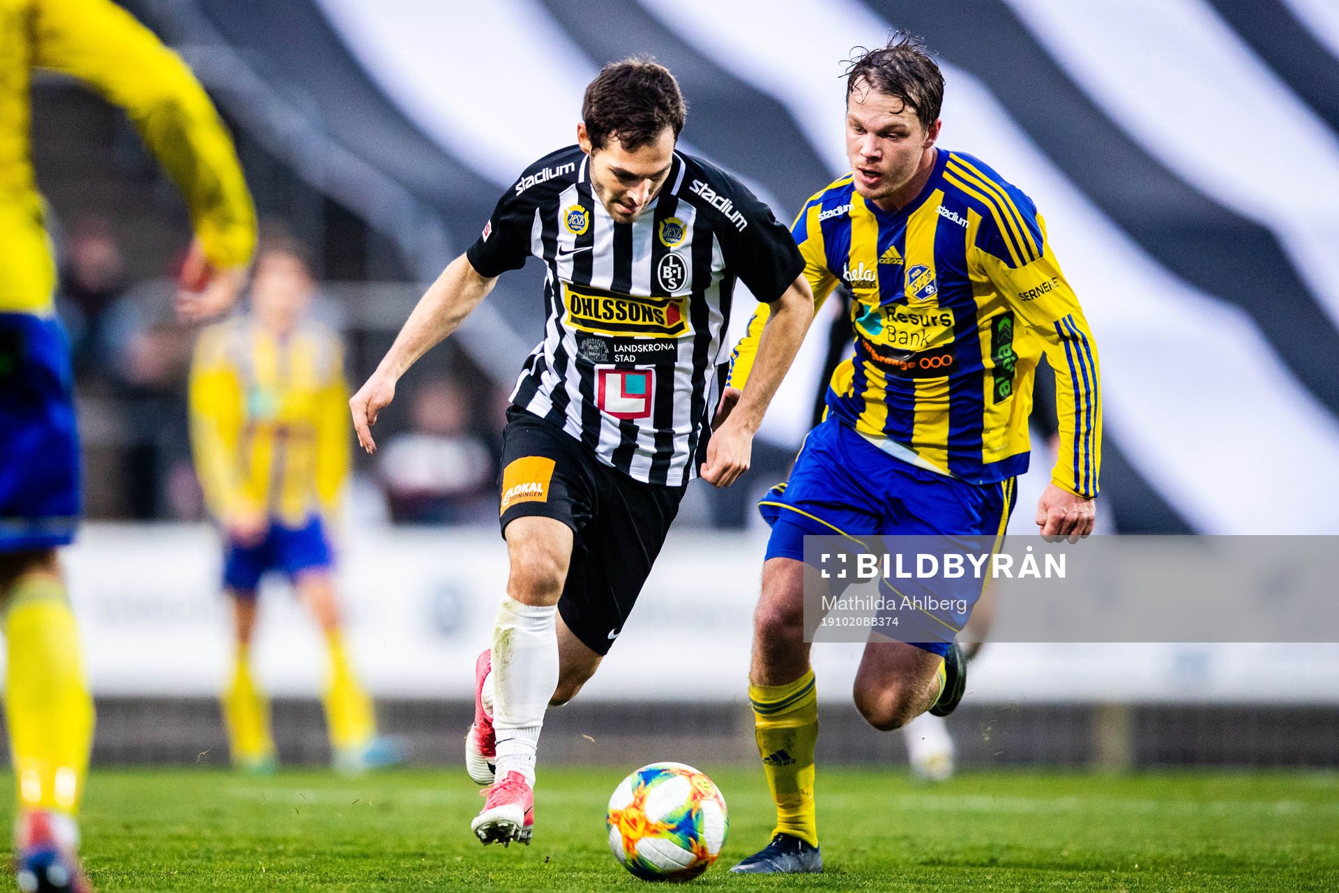 Landskronas Alexander Tkacz  och Eskilsminnes Jesper Larsson