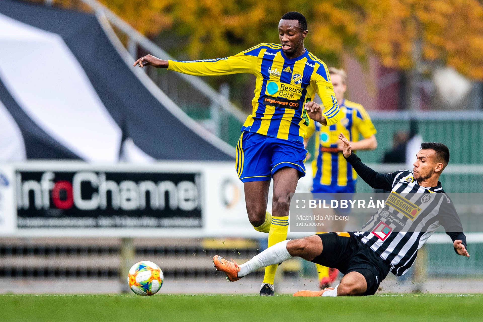 Eskilsminnes Herve Prudence Nshimirimana och Landskronas