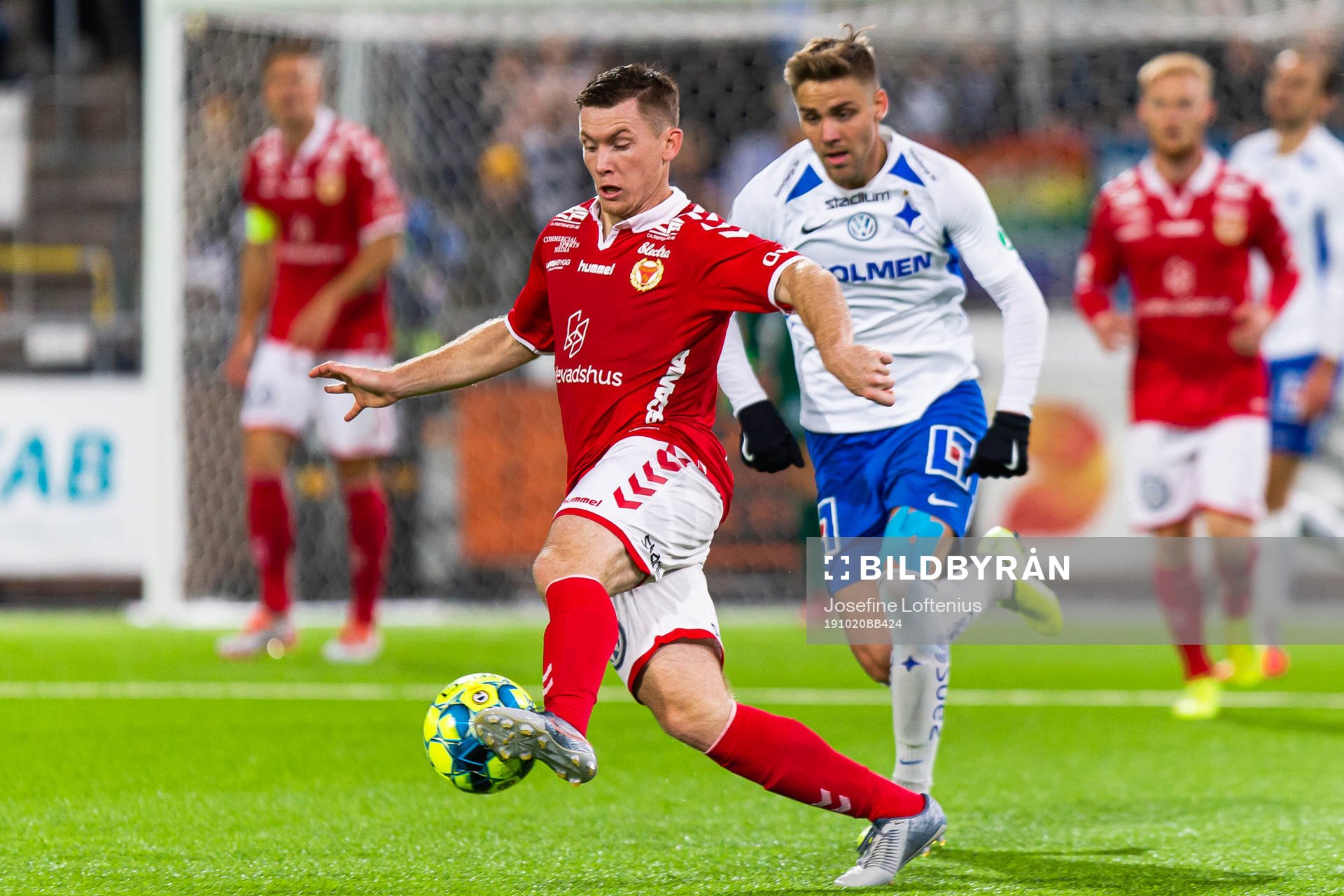 Kalmars Viktor Agardius och IFK Norrköpings Christoffer