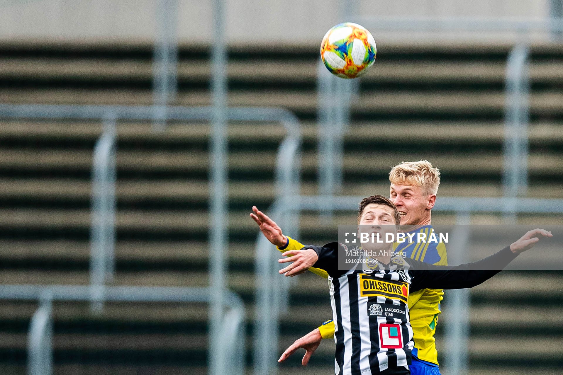 Landskronas Kevin Jensen och Eskilsminnes Jonatan Persson