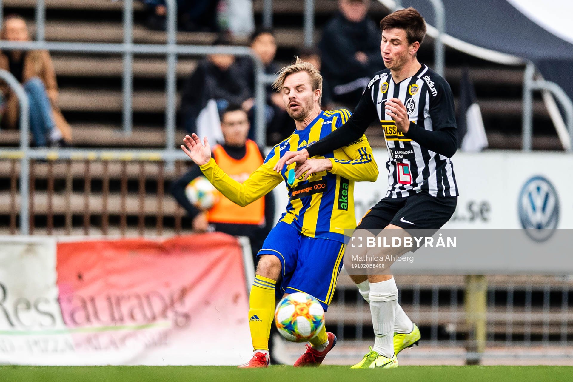 Landskronas Filip Olsson och Eskilsminnes Mathias Unkuri