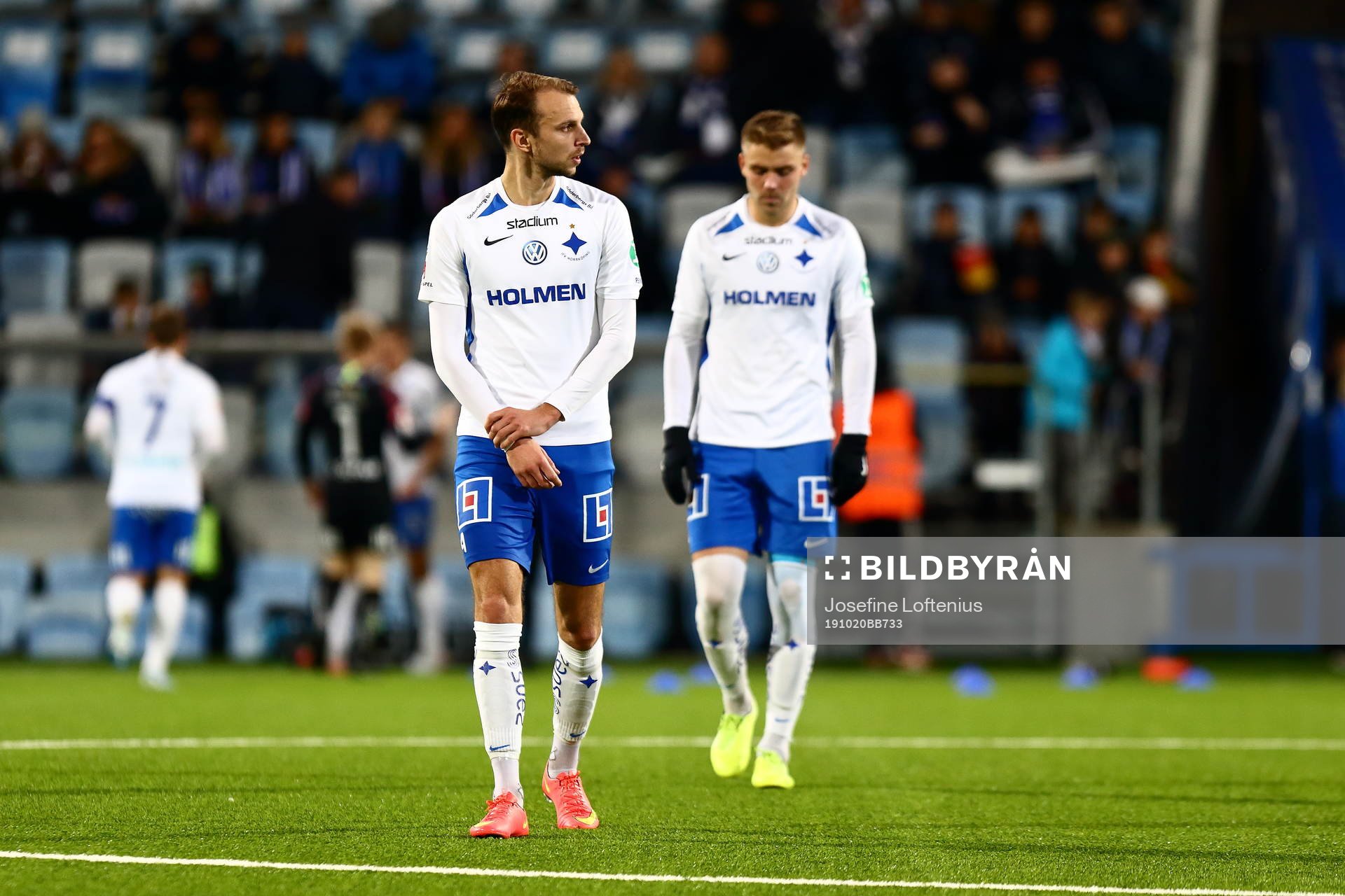 IFK Norrköpings Lars Krogh Gerson och Christoffer Nyman
