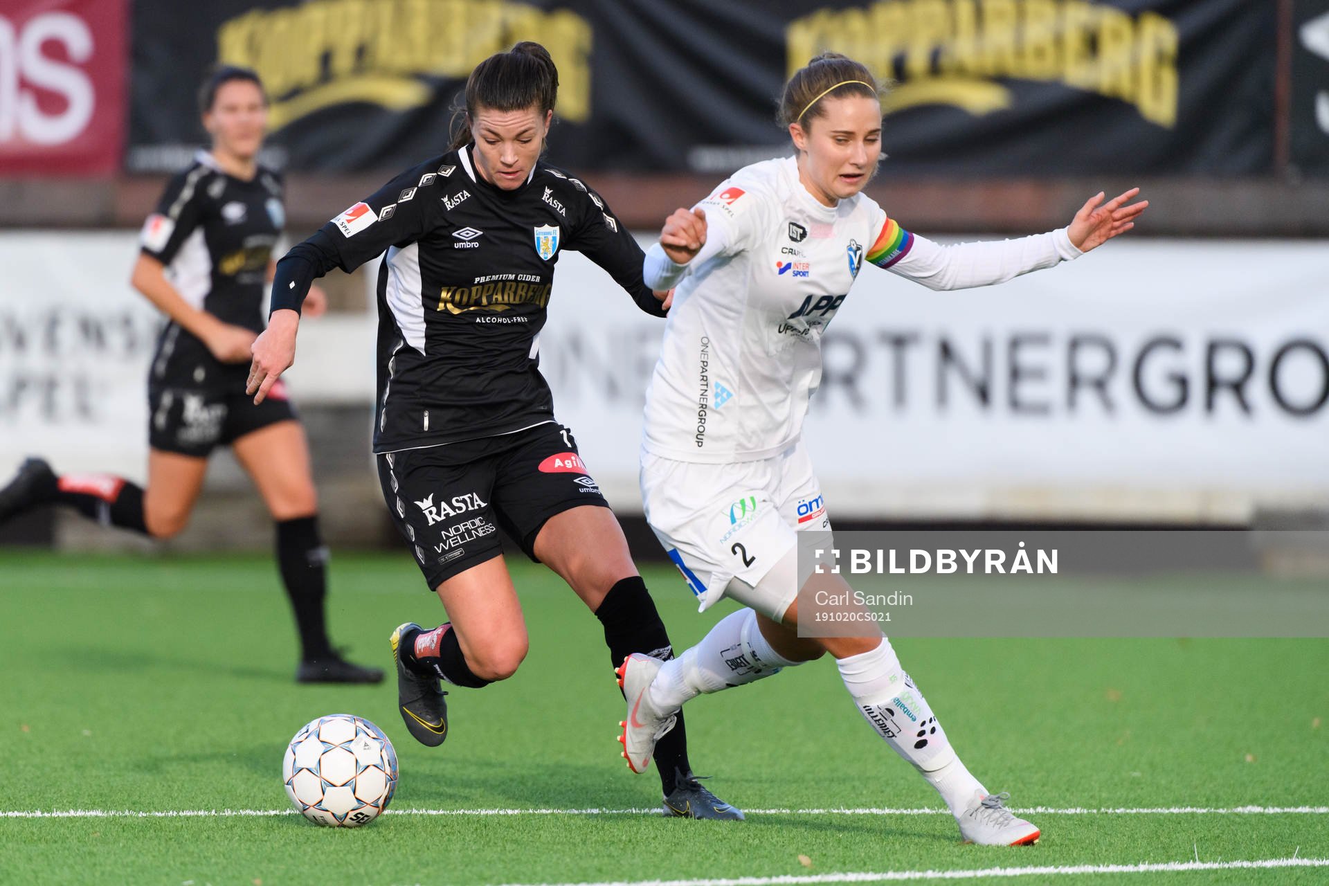 Göteborgs Pauline Hammarlund och Växjös Elin Karlsson