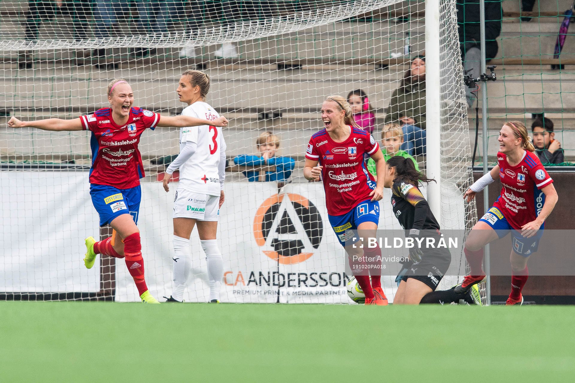 Vittsjös Alexandra Benediktsson, Nellie Persson och