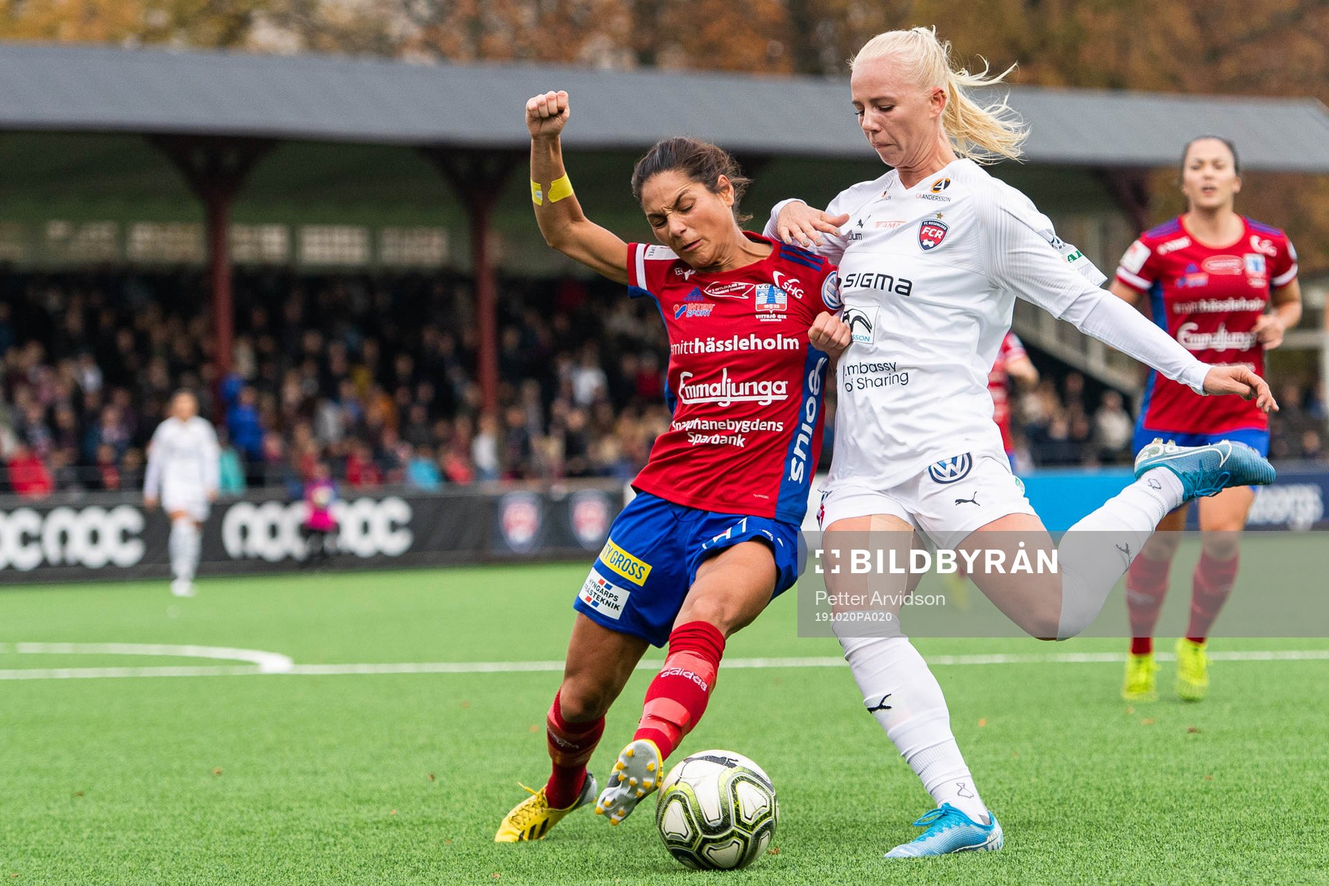 Vittsjös Elisabet Klinga och Rosengårds Sofie Svava i