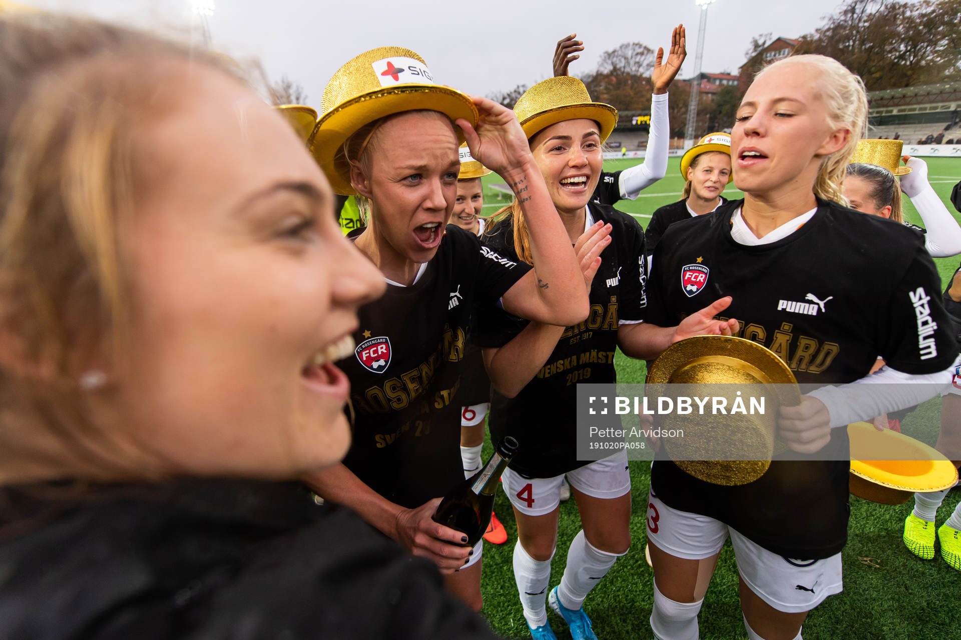 Rosengårds Caroline Seger, Glodis Perla Viggosdottir och