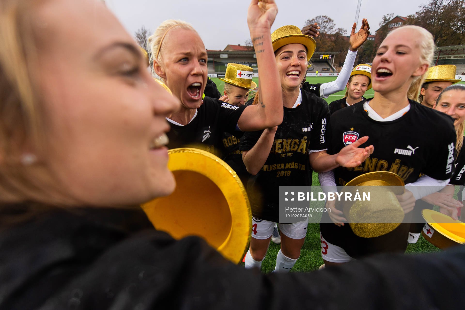 Rosengårds Caroline Seger, Glodis Perla Viggosdottir och