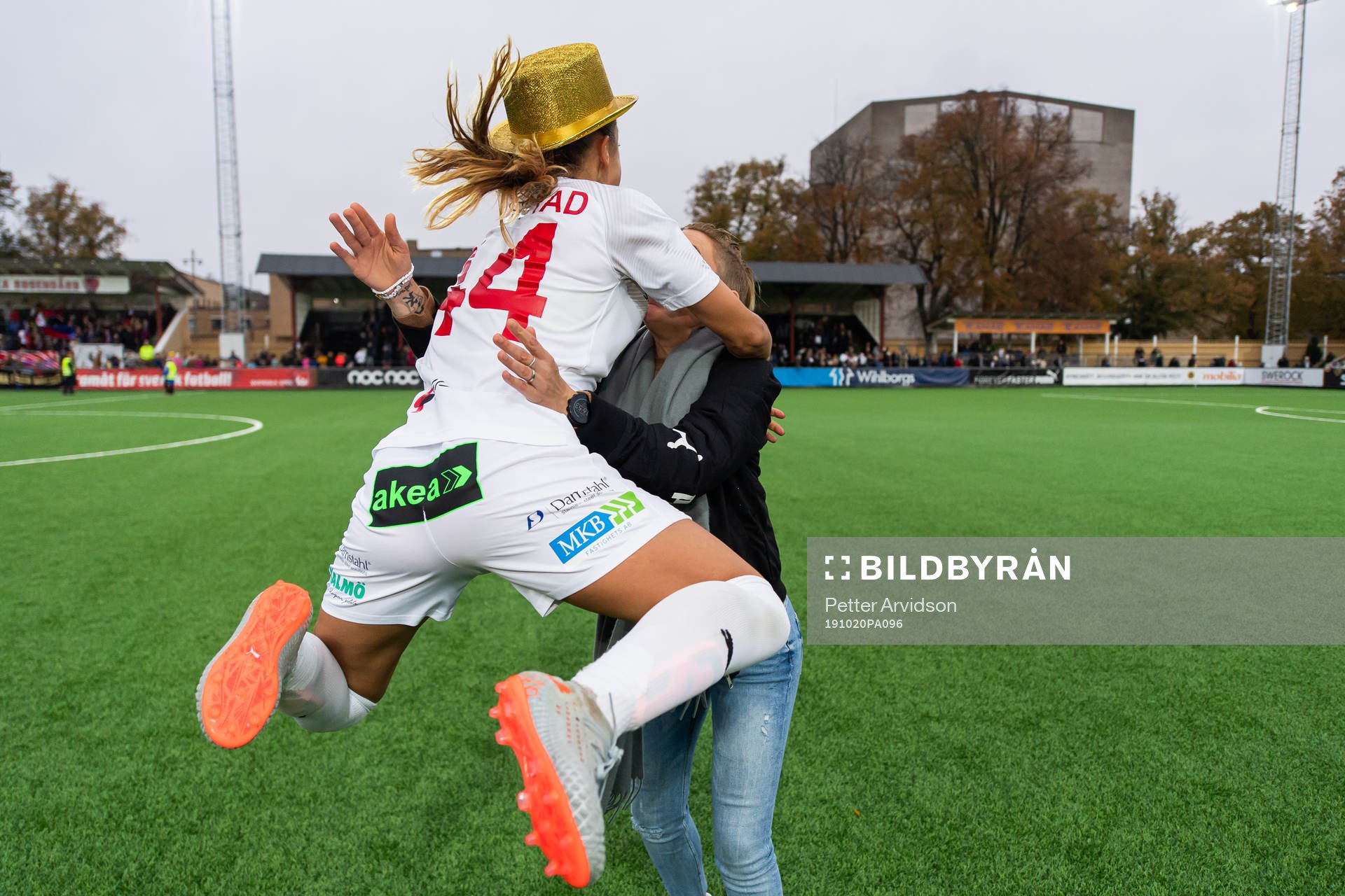 Rosengårds Malin Levenstad och sportchef Therese Sjögran