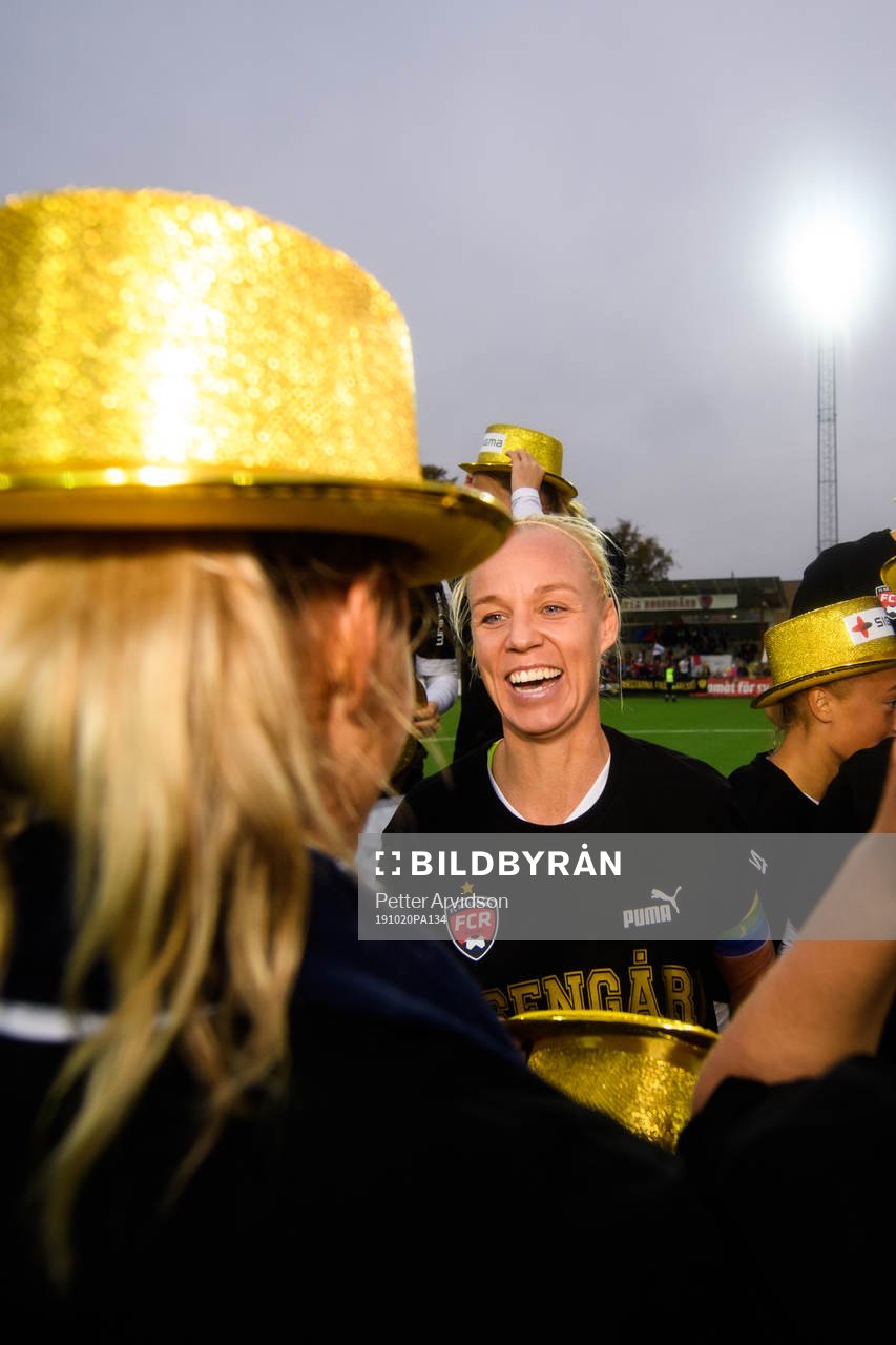 Rosengårds Caroline Seger jublar