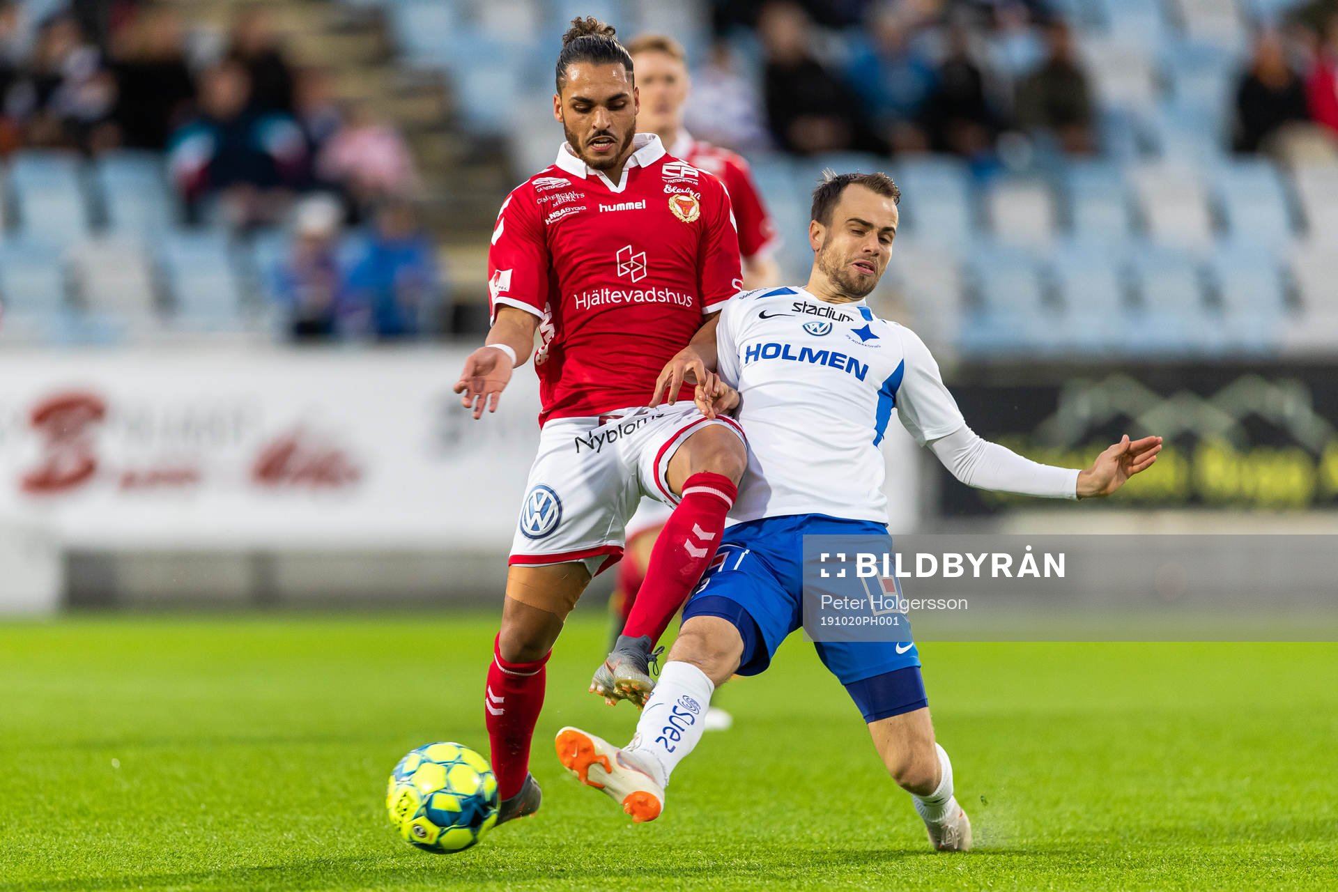 Kalmars Alexander Jakobsen och IFK Norrköpings Andreas