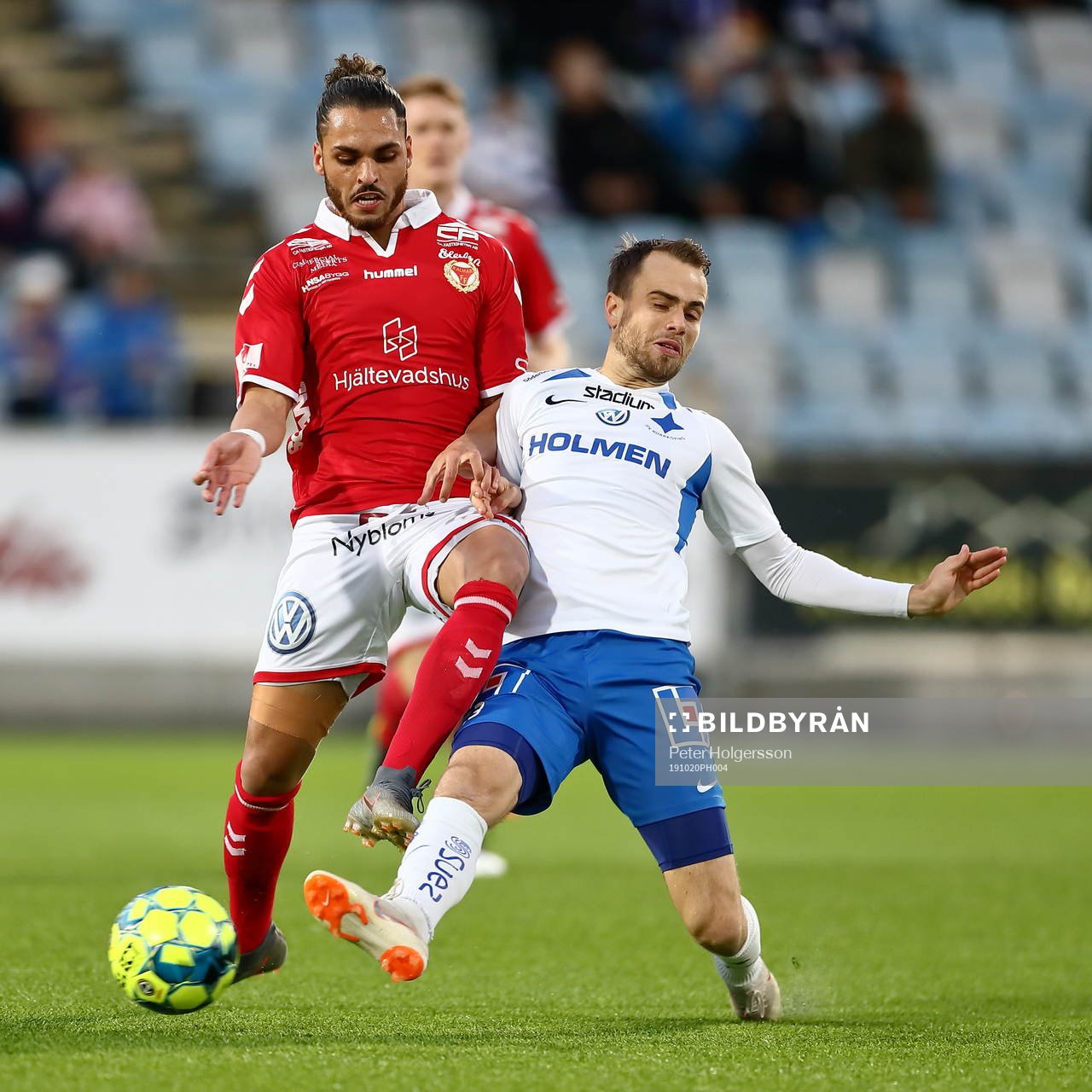 Kalmars Alexander Jakobsen och IFK Norrköpings Andreas