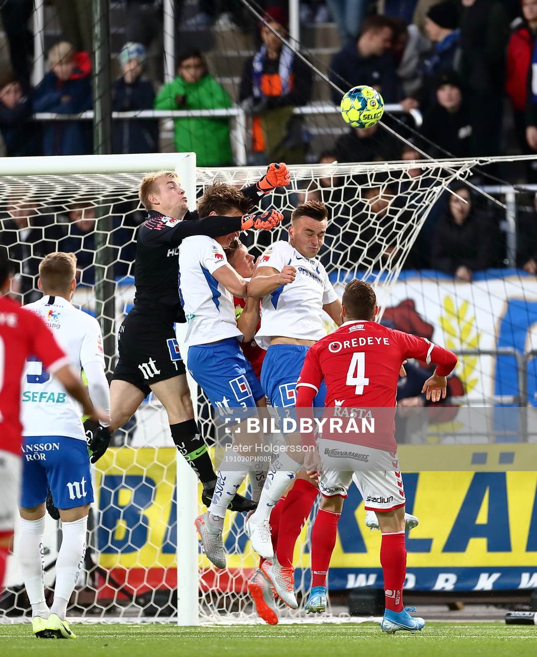 IFK Norrköpings målvakt Isak Pettersson och Henrik