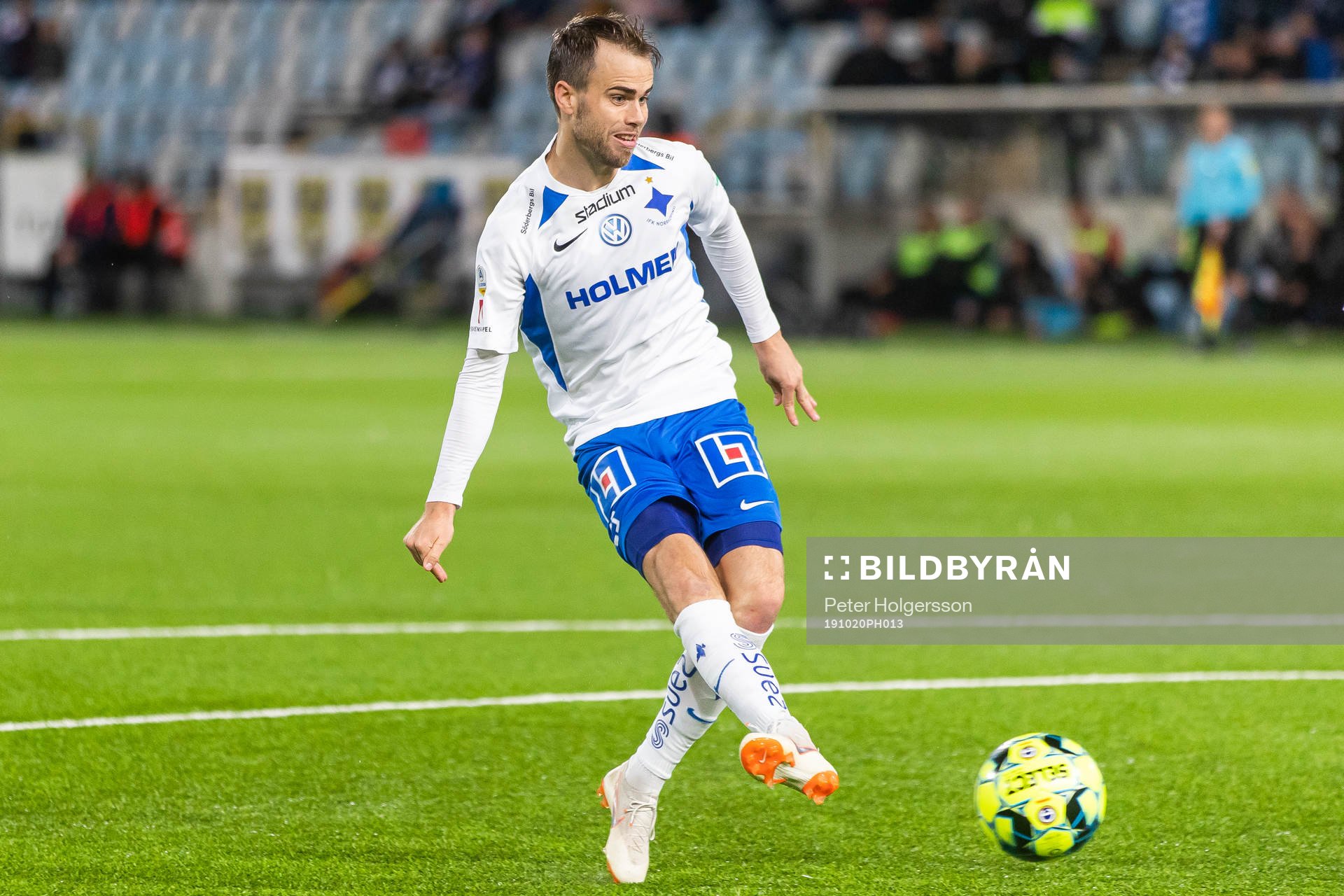IFK Norrköpings Andreas Blomqvist gör 1-0