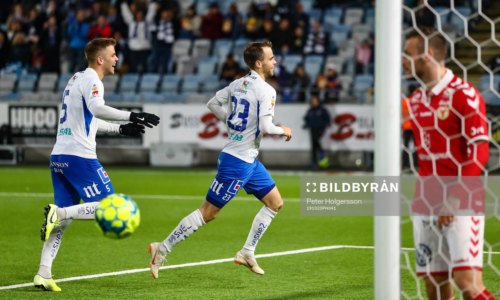 IFK Norrköpings Christoffer Nyman och Andreas Blomqvist
