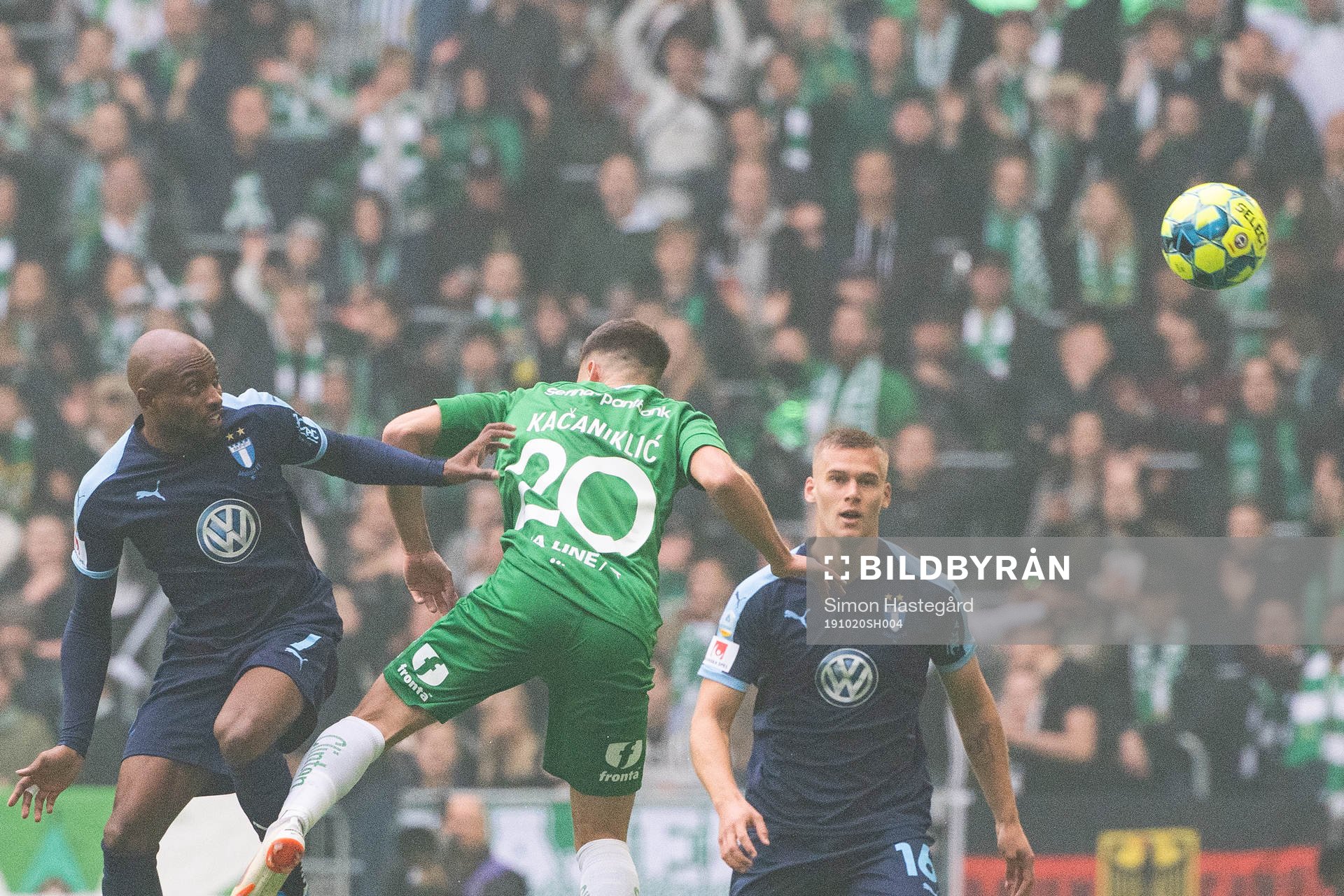 Malmö FFs Fouad Bachirou och Hammarbys Alexander
