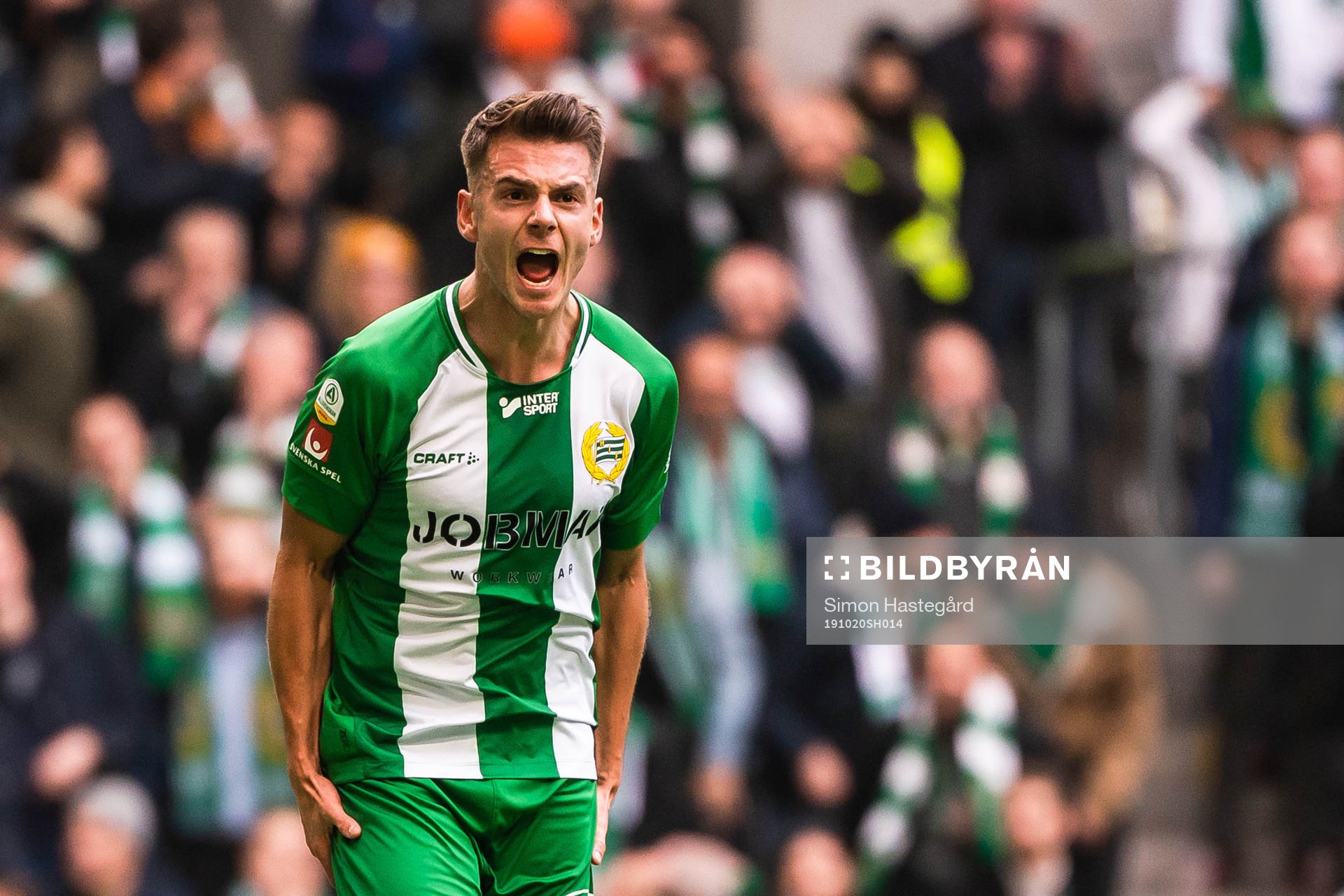 Hammarbys Alexander Kacaniklic reagerar